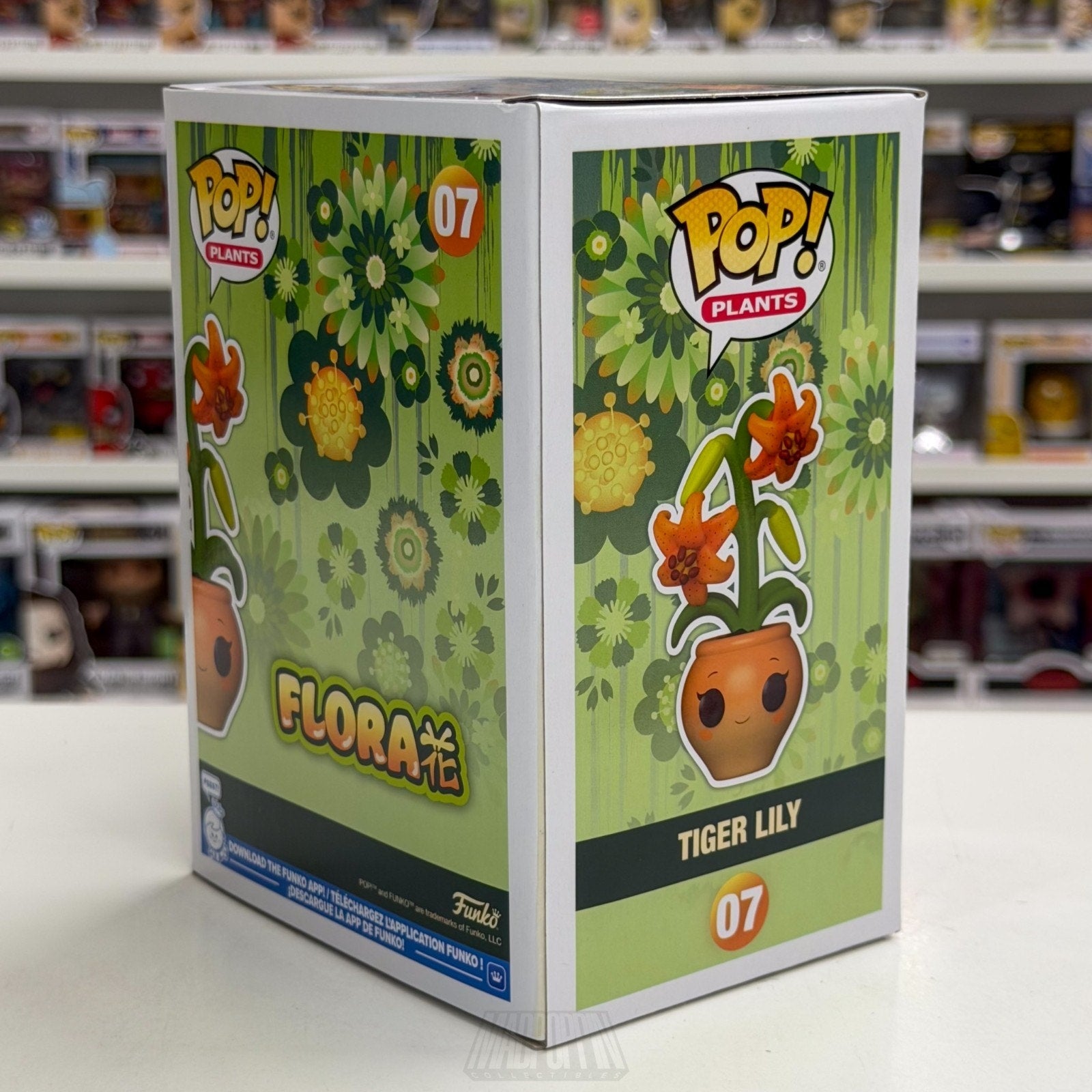 Funko Pop Plants Flora Tiger Lily 07 Mystery w/Card Fundays 2026 Vinyl Figure