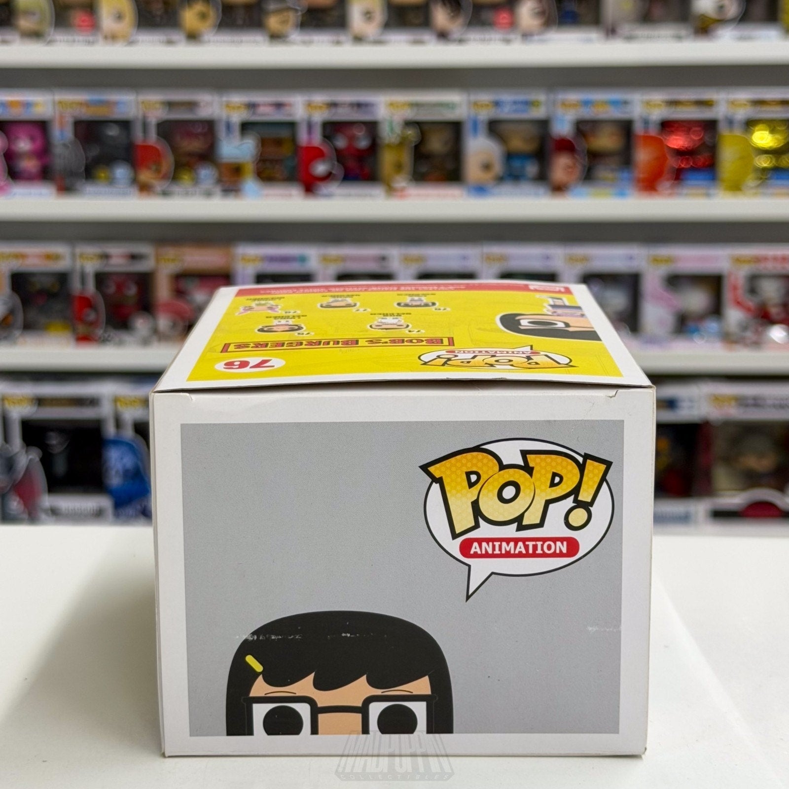 Funko Pop Animation Bobs Burgers Tina Belcher 76 Sitcom New Jersey Vinyl Figure