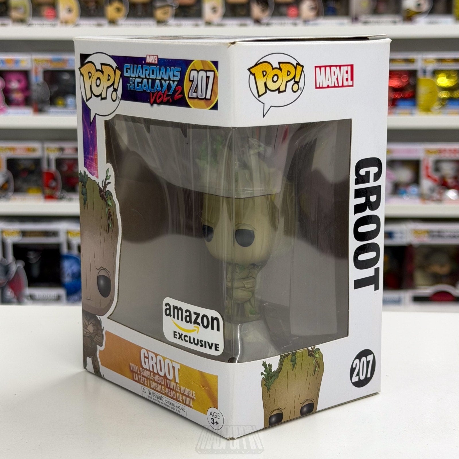 Funko Pop Marvel Guardians of the Galaxy Vol 2 Groot Adolescent 207 Vinyl Figure
