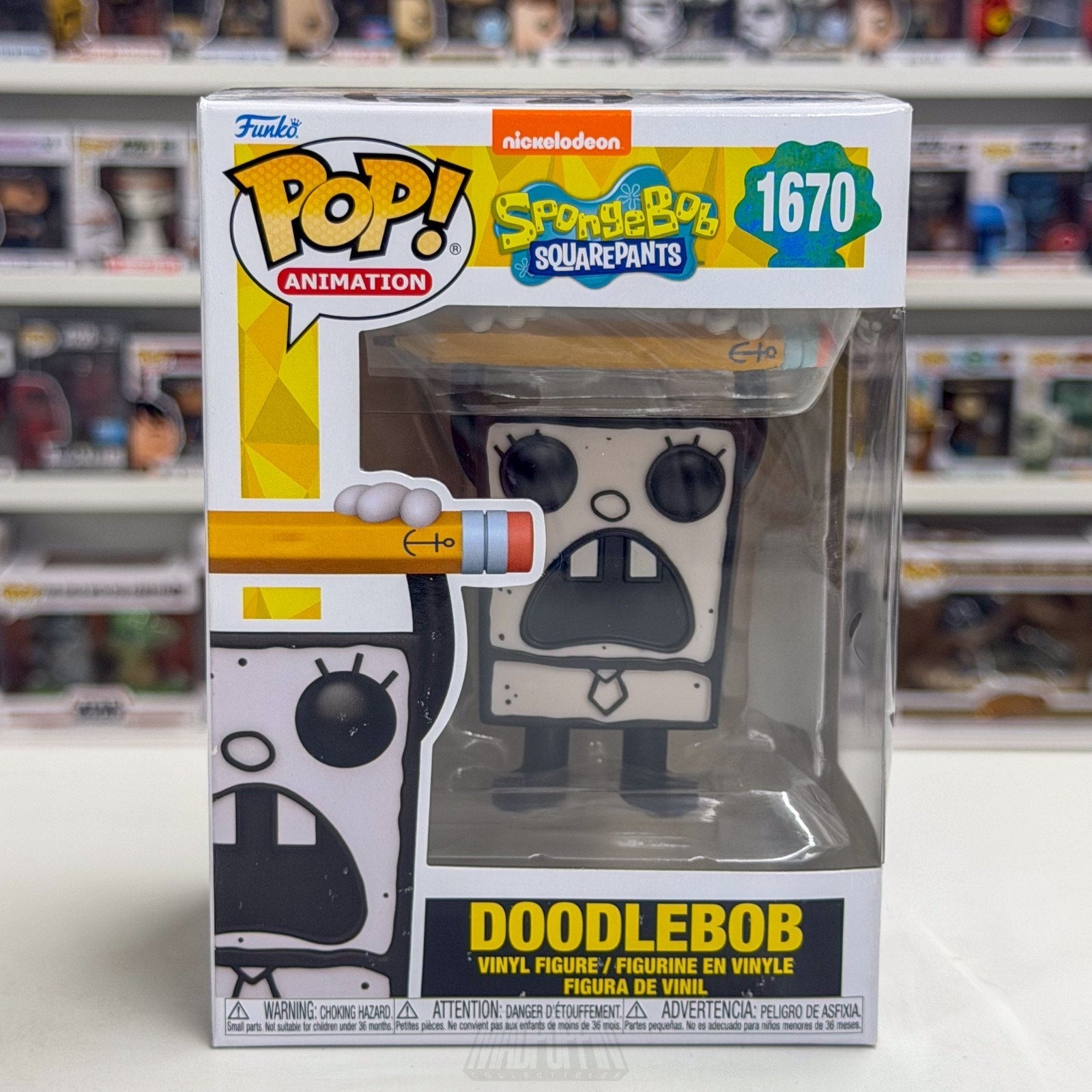 Funko Pop Animation Nickelodeon Spongebob Squarepants Doodlebob 1670 Toy Figure