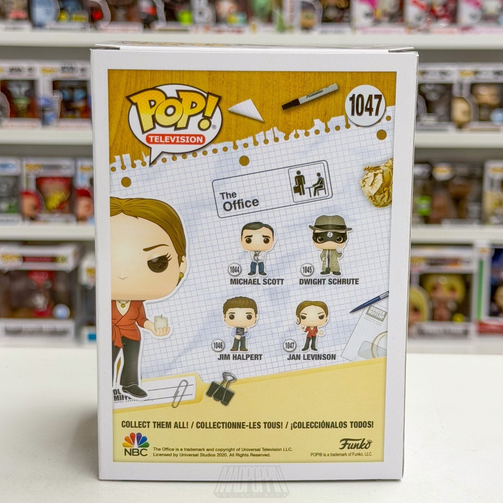 Funko Pop TV The Office Jan Levinson 1047 Vice President Dunder Mifflin Figure