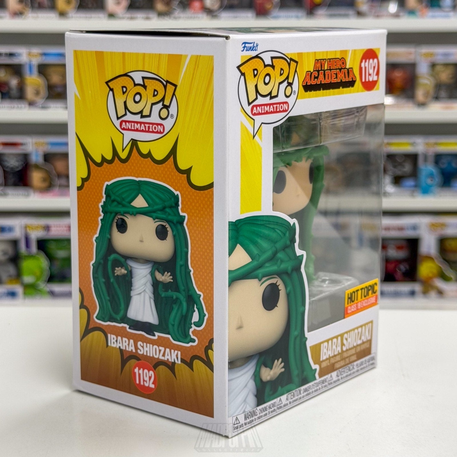 Funko Pop Anime My Hero Academia Ibara Shiozaki Hot Topic 1192 Manga Toy Figure
