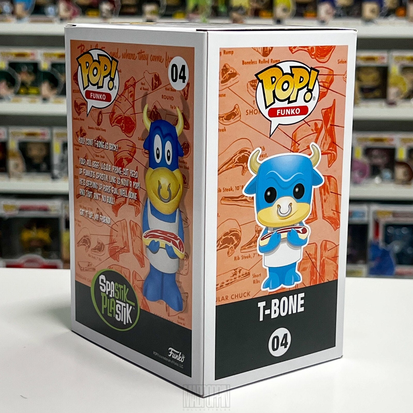 Funko Pop Funatics Day Out FDO 7 T-Bone Pink 04 Spastik NOT SOLD AT RETAIL 500pc