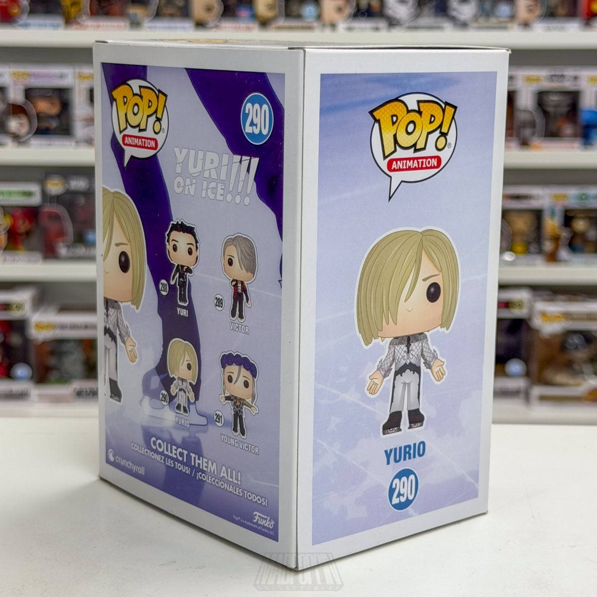 Funko Pop Anime Yuri on Ice Yurio Plisetsky 290 Japan Manga Skating Vinyl Figure