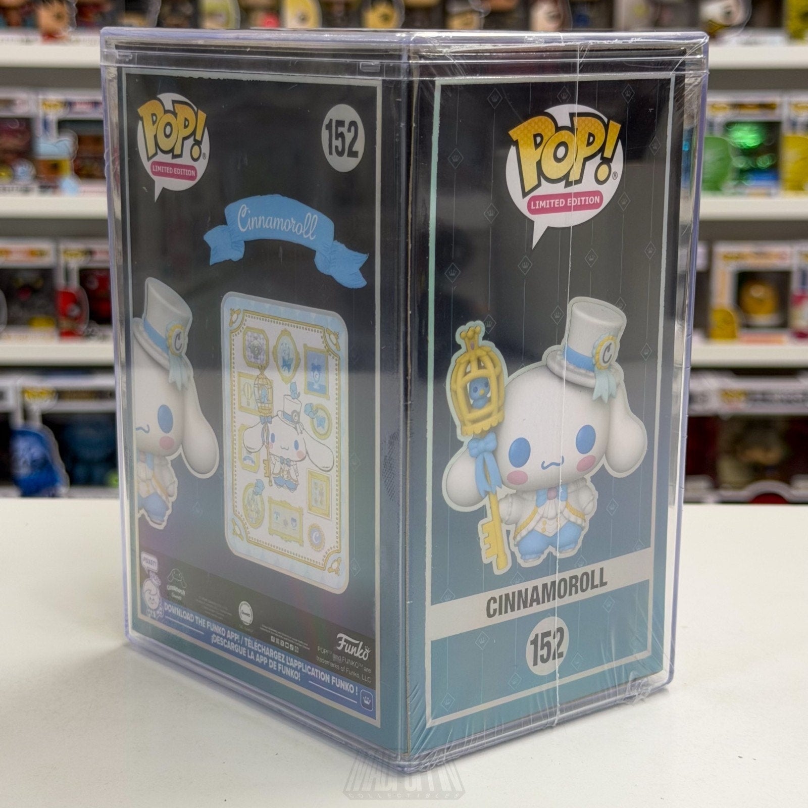 Funko Pop Sanrio Cinnamoroll 152 SDCC 2026 LE 1500 PCS Kawaii Toy CON STICKER