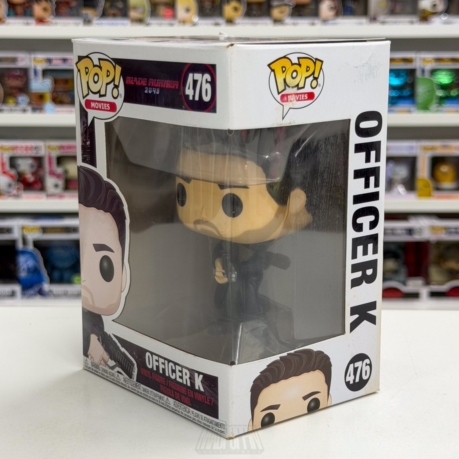 Funko Pop Movies Blade Runner 2049 Officer K 476 Sequel Sci-Fi Toy Vinyl Figure