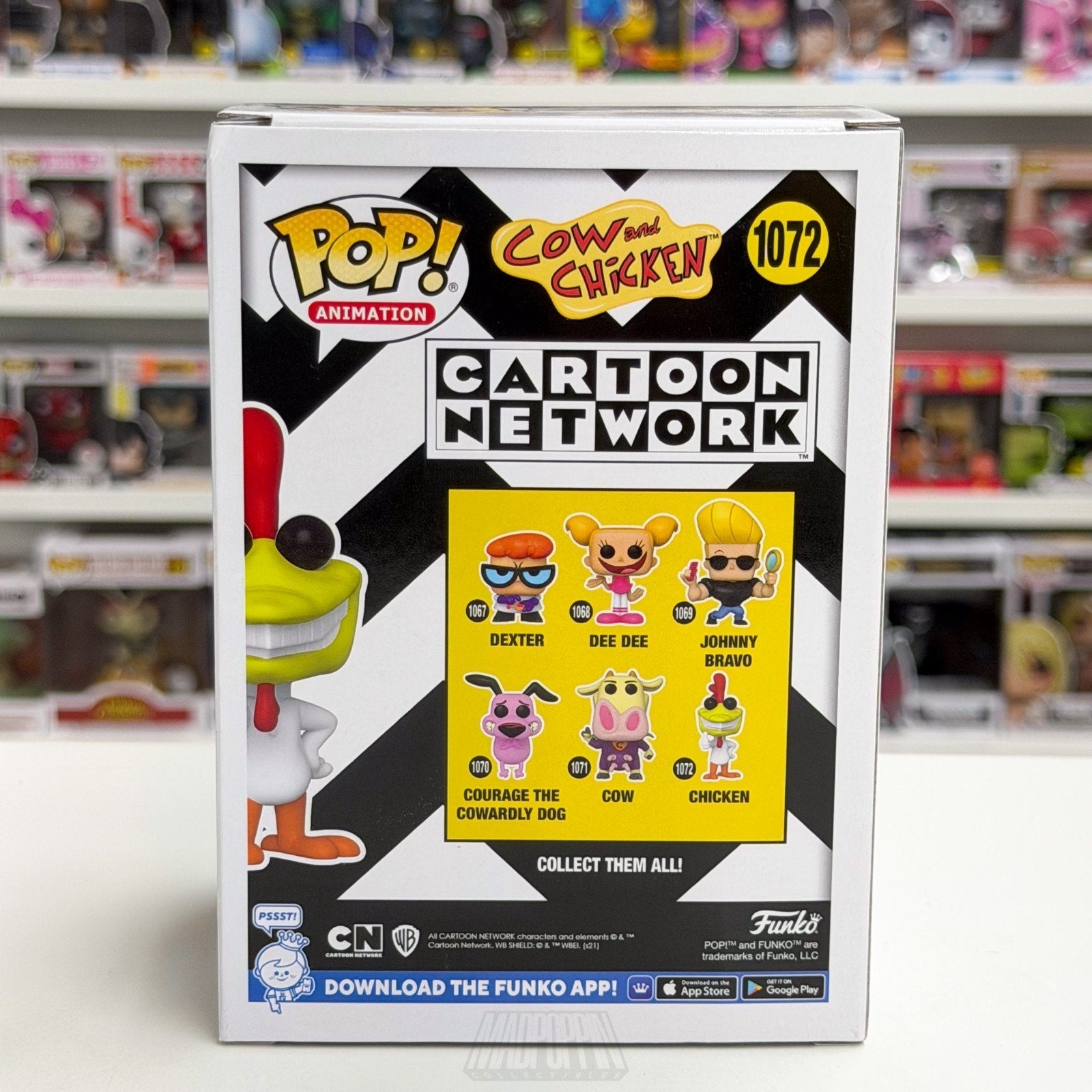 Funko Pop Animation Cartoon Network Chicken 1072 Comedy Sitcom Toy Vinyl Figure