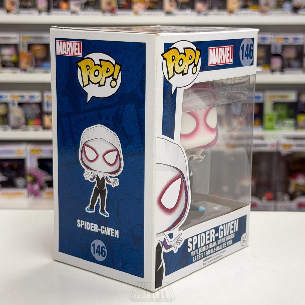 Funko Pop Marvel Spider Gwen Stacy 146 Hooded Superhero MCU Toy Vinyl Figure