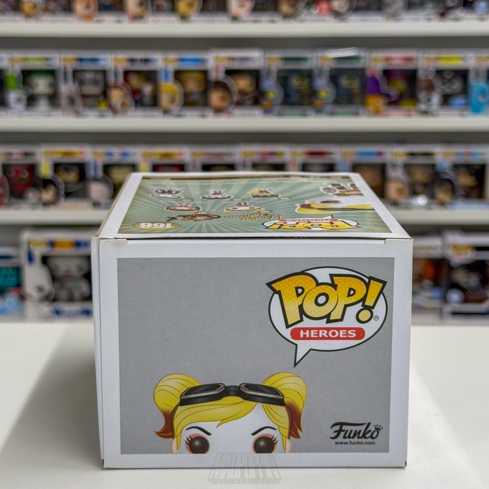 Funko Pop DC Bombshells Harley Quinn Festive My Geek Box 166 Toy Vinyl Figure