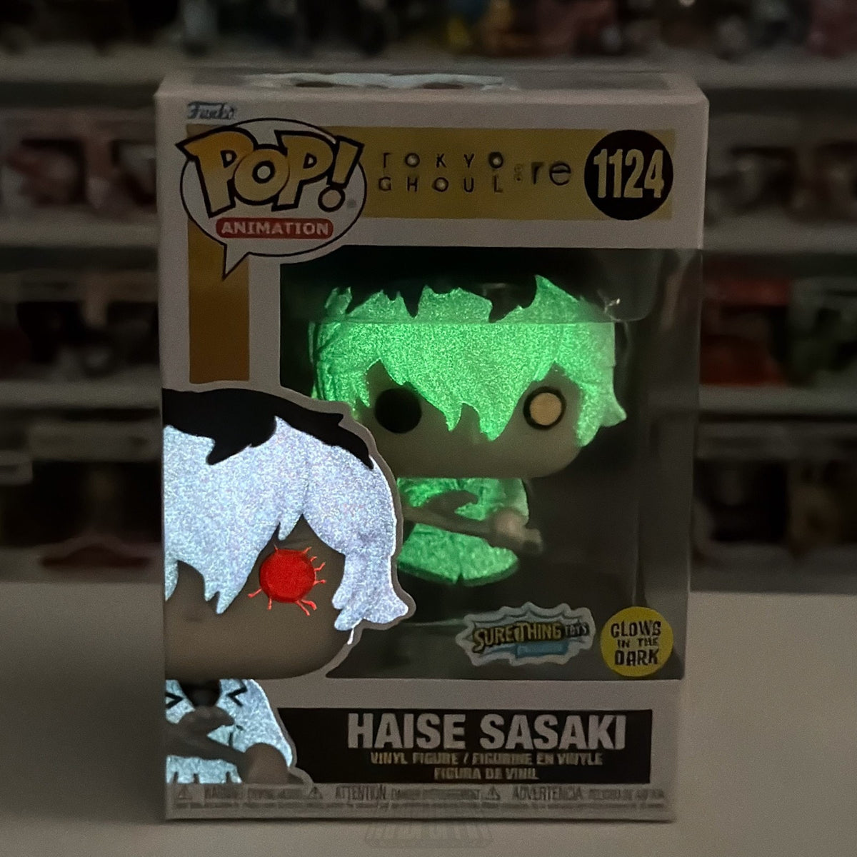 Funko Pop Anime Tokyo Ghoul Haise Sasaki Glow Sure Thing Toys 1124 Vinyl Figure