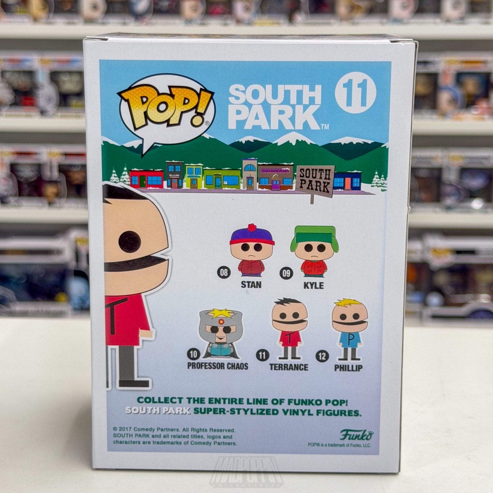 Funko Pop TV South Park Terrance 11 Animation Comedy Central Sitcom Vinyl Figure