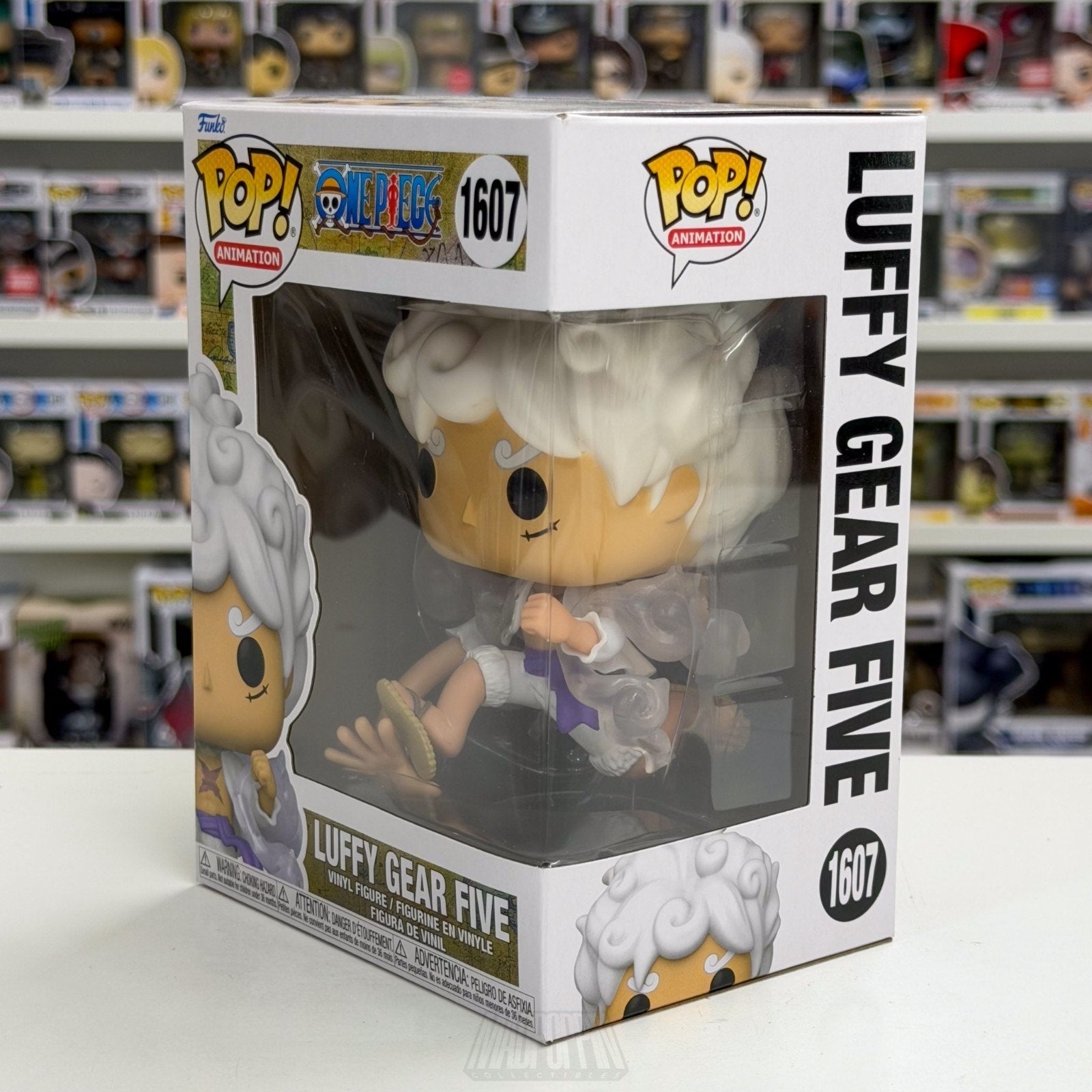 Funko Pop Anime One Piece Luffy Gear Five 1607 Japanese Manga Toy Vinyl Figure