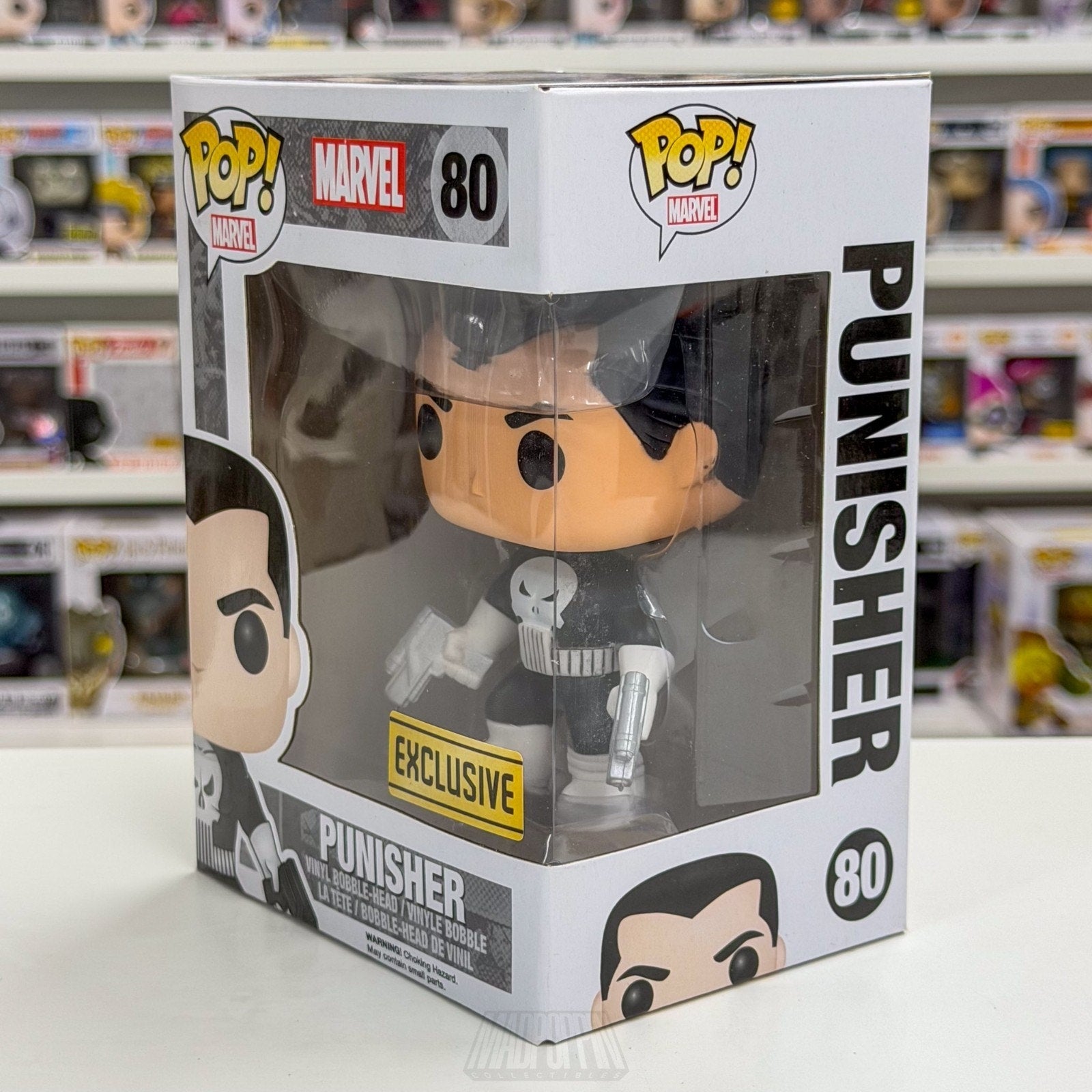 Funko Pop Marvel Punisher Walgreens 80 Frank Castle Antihero Vigilante Figure