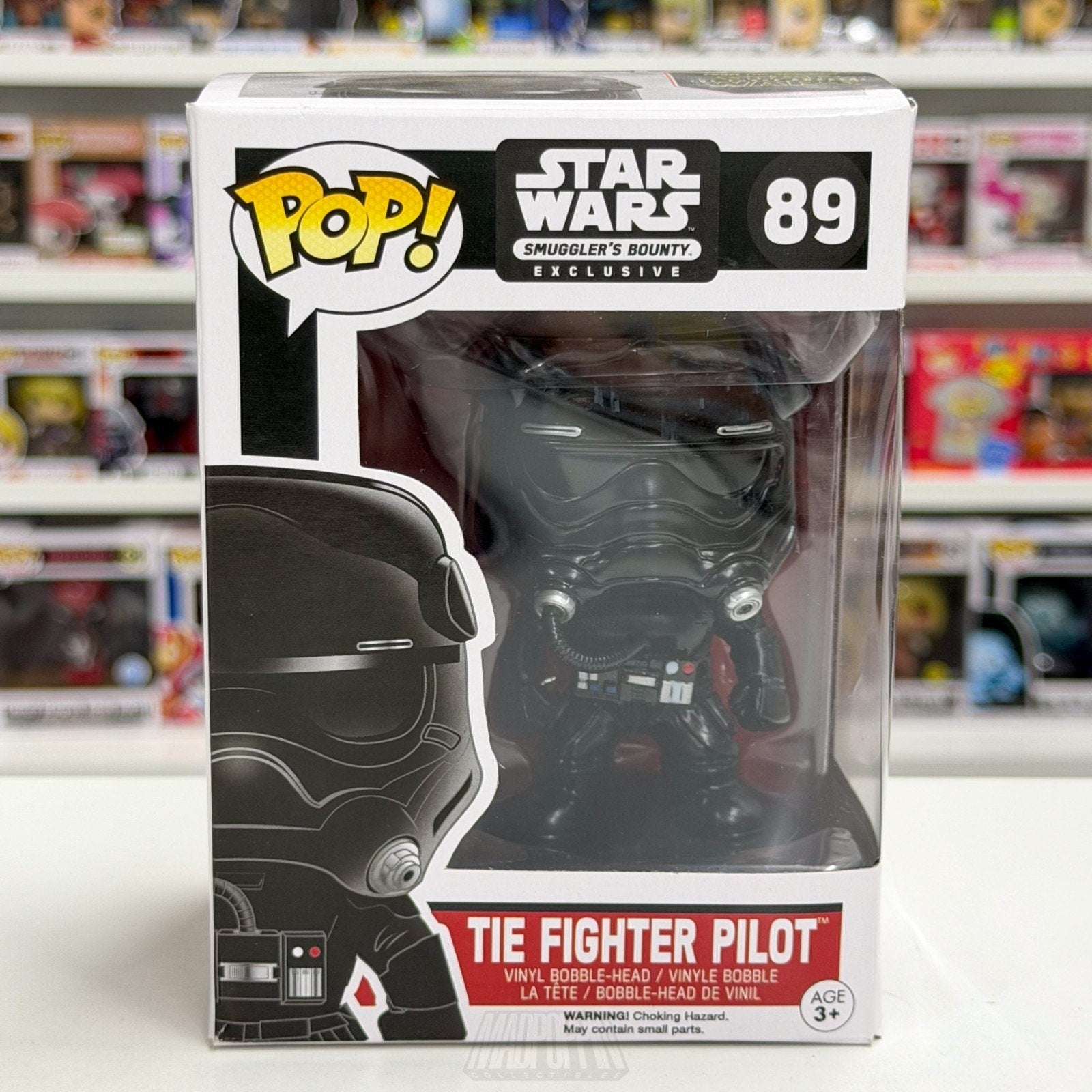 Funko Pop Star Wars TIE Fighter Pilot Smuggler's Bounty 89 Empire Vinyl Figure