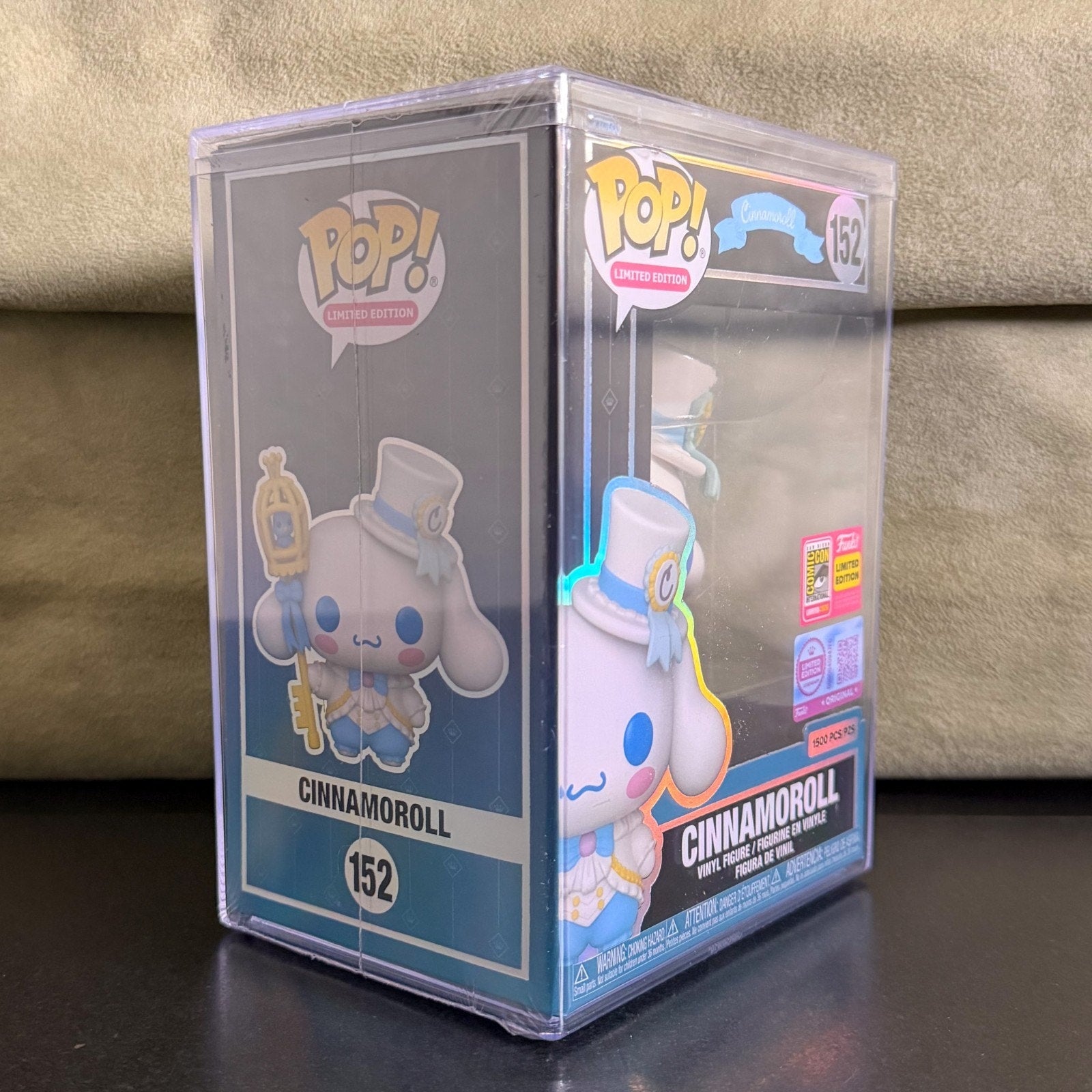 Funko Pop Sanrio Cinnamoroll 152 SDCC 2026 LE 1500 PCS Kawaii Toy Vinyl Figure
