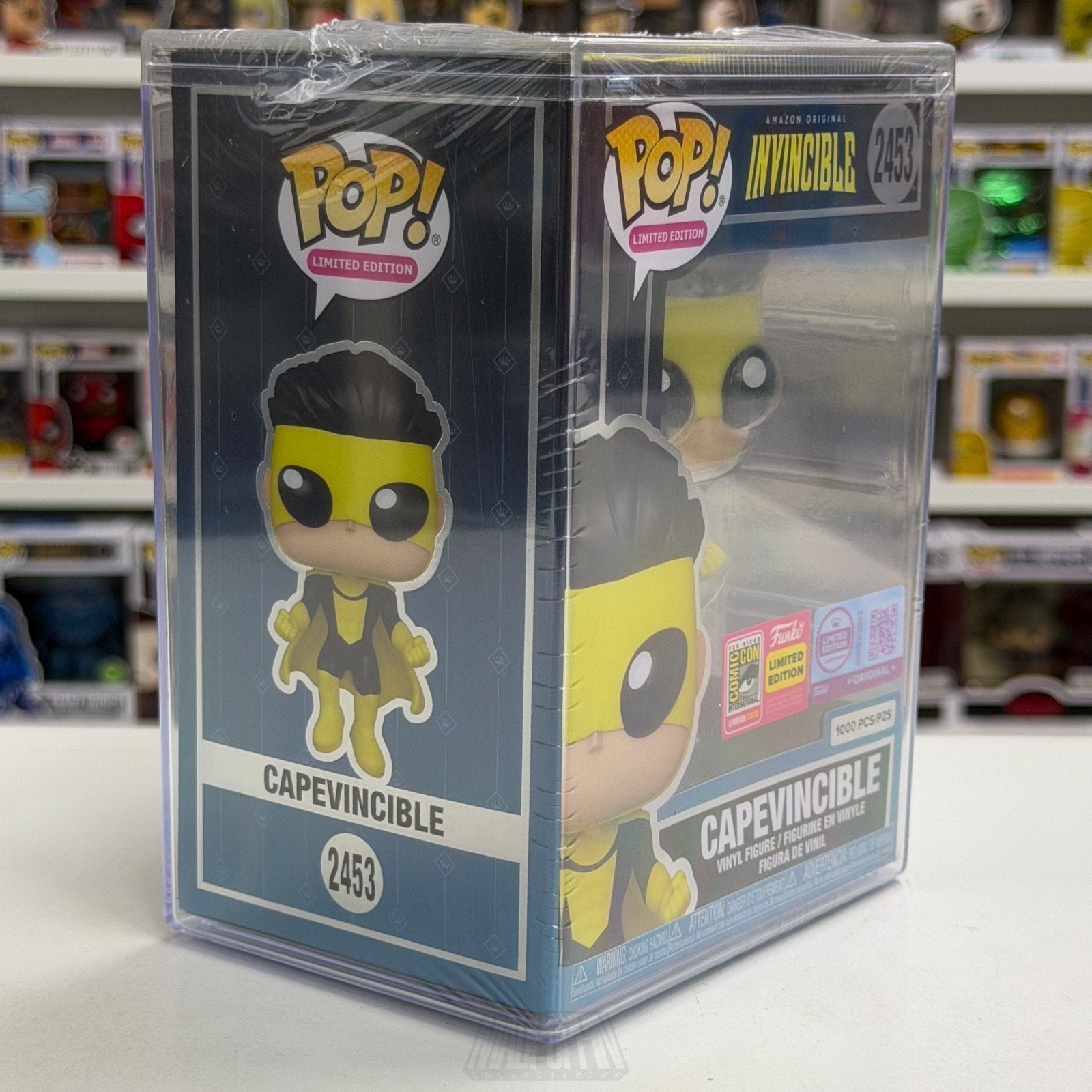 Funko Pop Invincible Capevincible 2453 SDCC 2026 LE 1000 OFFICIAL CON STICKER