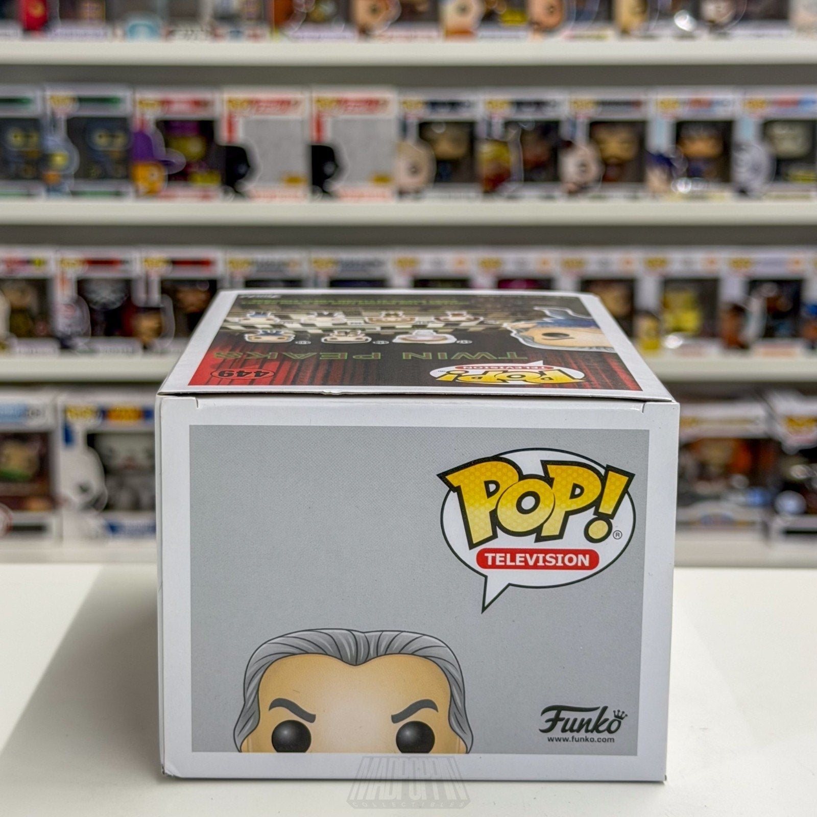 Funko Pop TV Twin Peaks Bob 449 Vaulted Feral Killer Denim Rare Toy Vinyl Figure