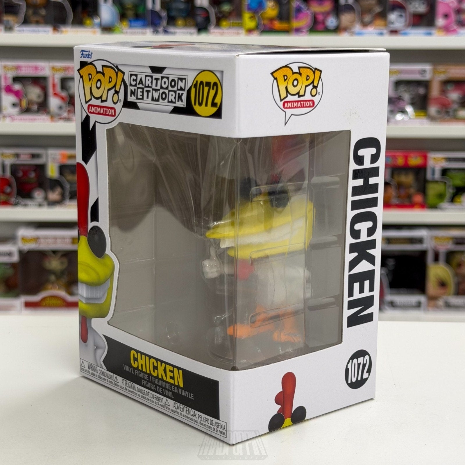 Funko Pop Animation Cartoon Network Chicken 1072 Comedy Sitcom Toy Vinyl Figure