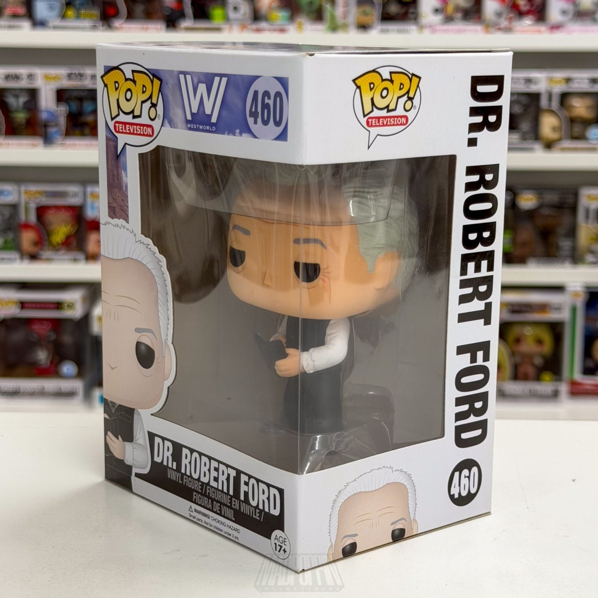 Funko Pop TV HBO Westworld Dr Robert Ford 460 Sci-Fi Western Drama Vinyl Figure