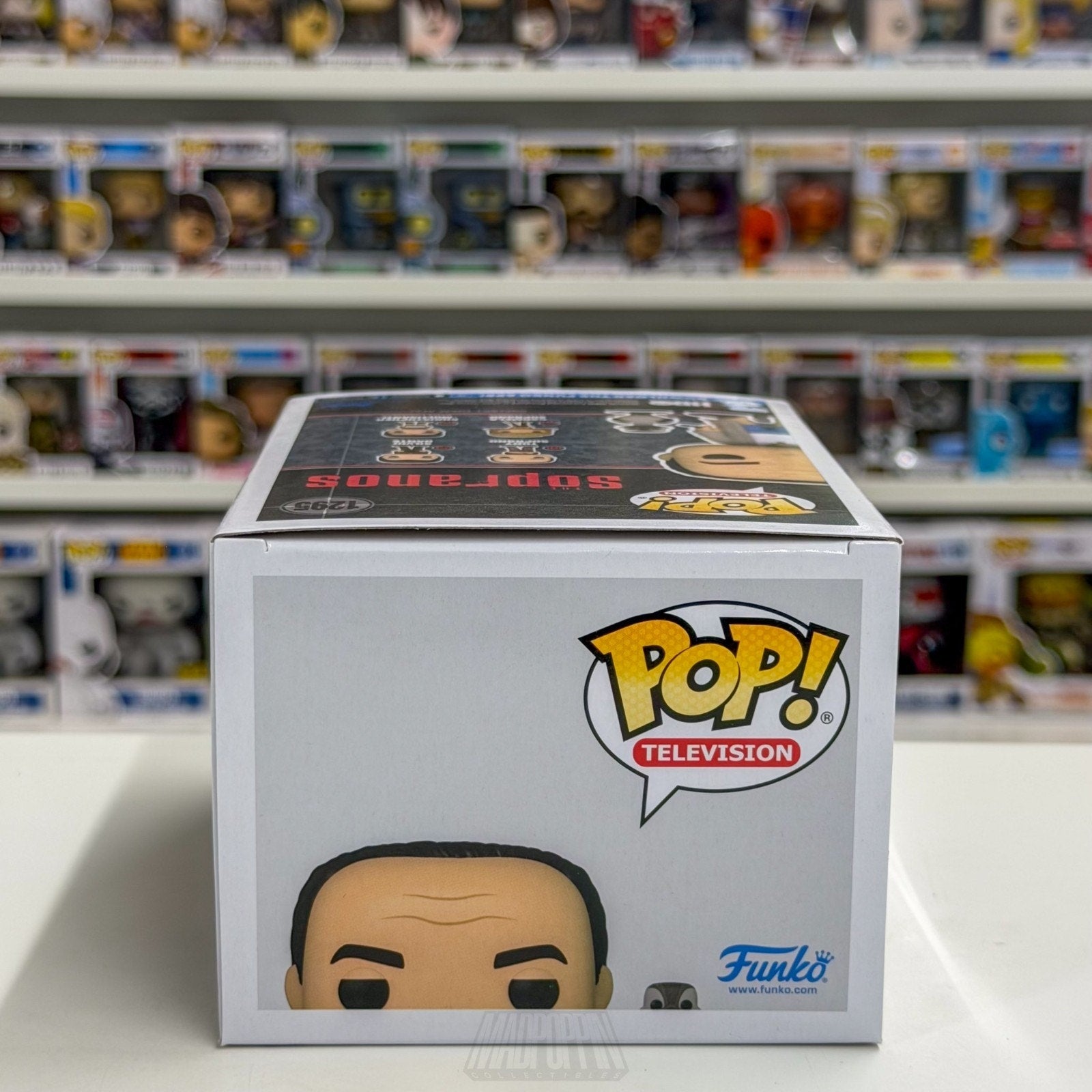 Funko Pop TV HBO Tony Soprano w/Duck Amazon 1295 Italian Mafia Toy Vinyl Figure