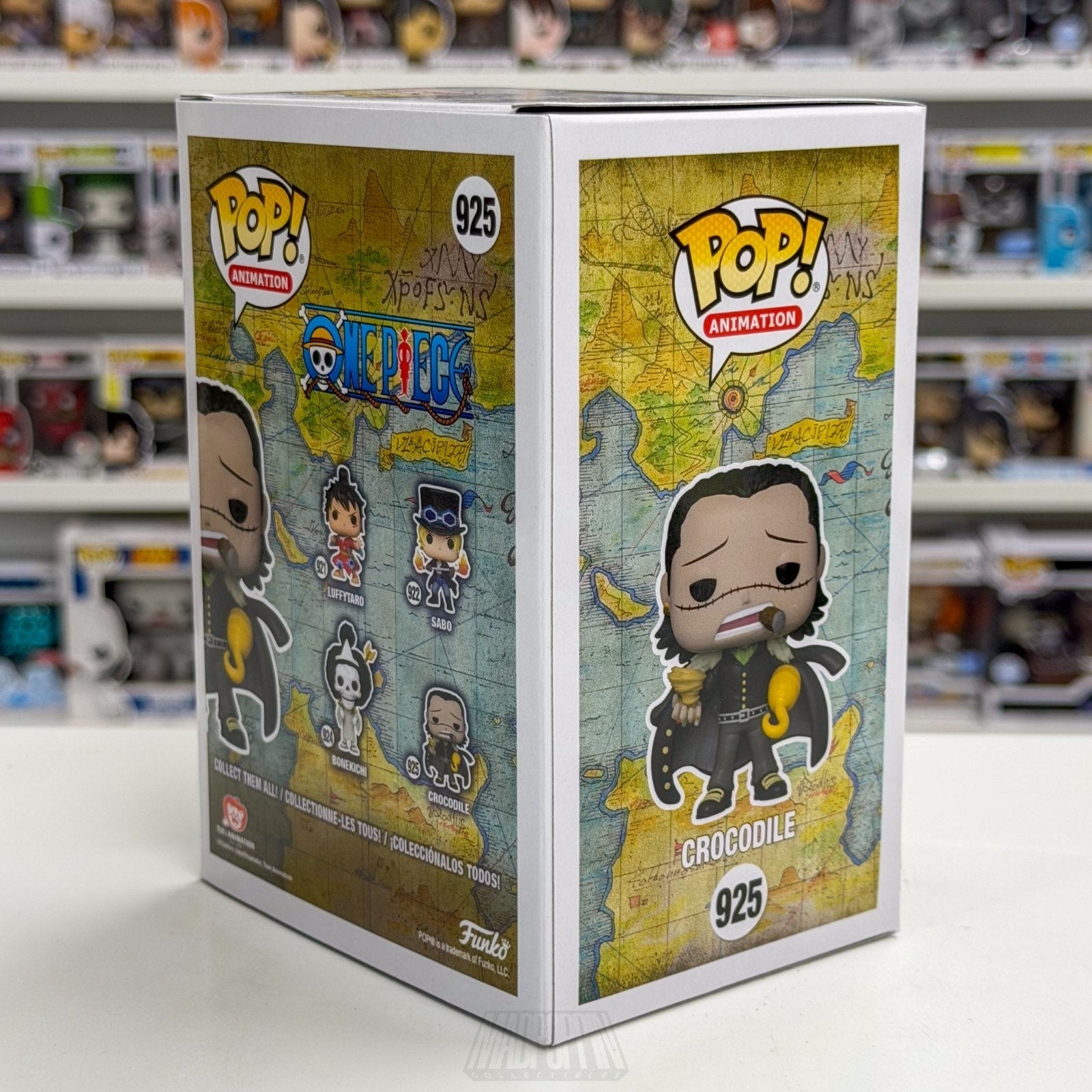 Funko Pop Anime One Piece Crocodile 925 Desert King Japanese Manga Vinyl Figure