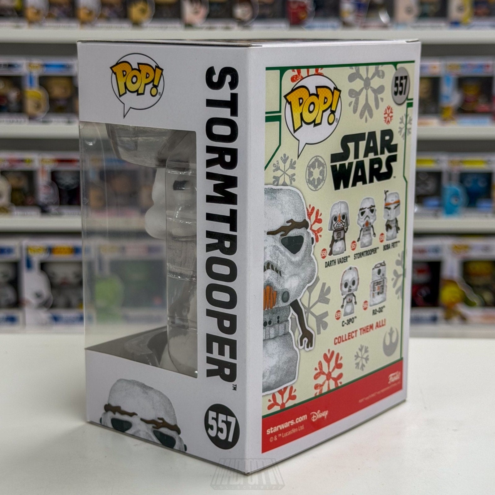 Funko Pop Star Wars Stormtrooper Christmas Snowman 557 Holiday Toy Vinyl Figure