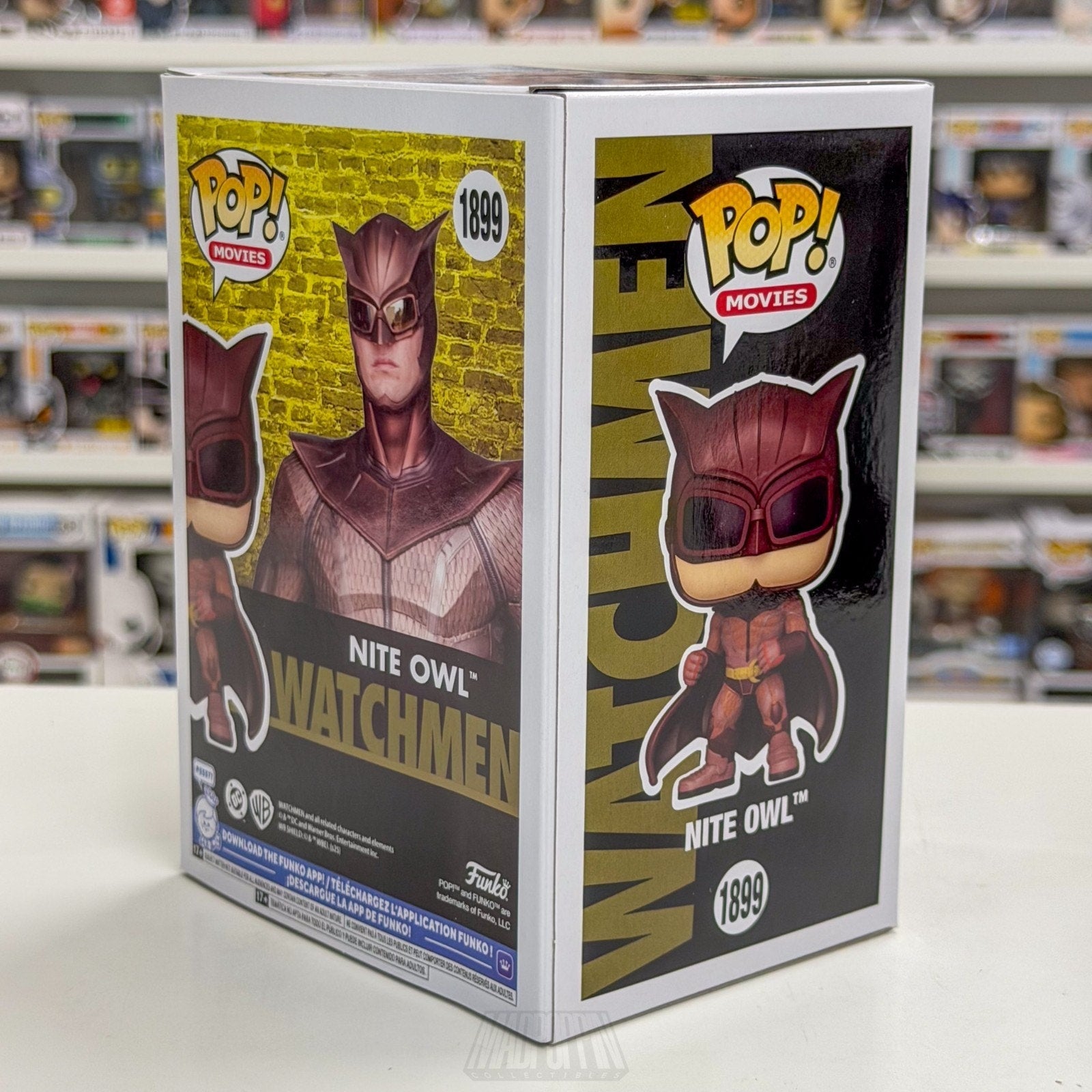 Funko Pop DC Comics Movies Watchmen Nite Owl Exclusive 1899 Toy Vinyl Figure