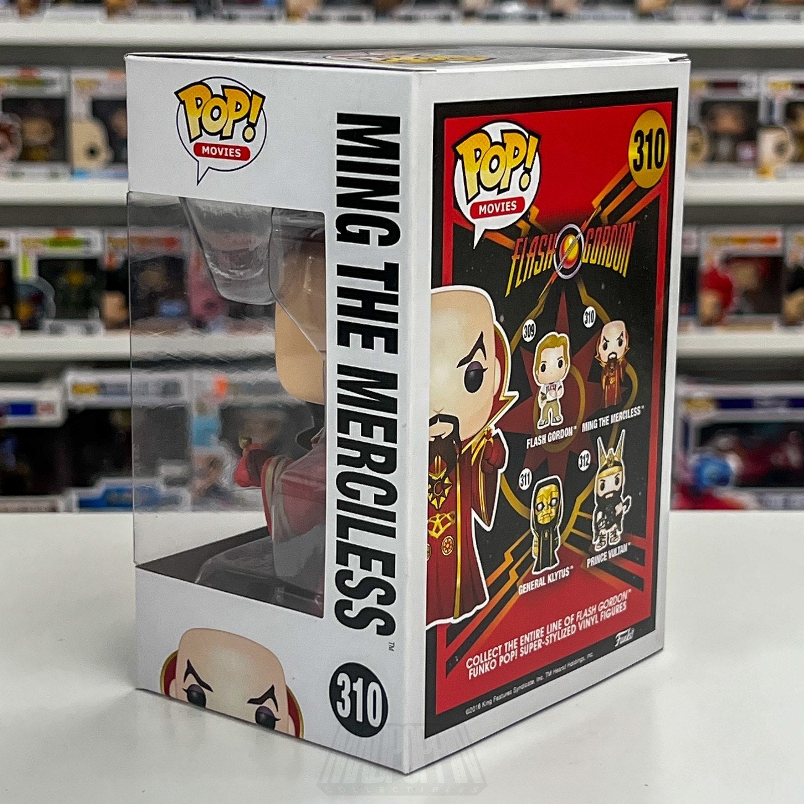 Funko Pop Movies Flash Gordon Ming the Merciless 310 Space Opera Vinyl Figure