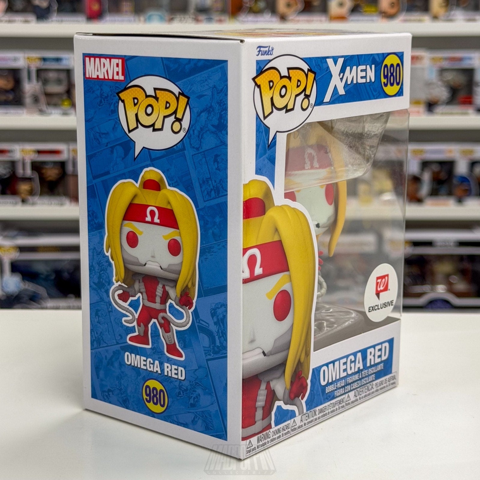 Funko Pop Marvel X-Men Omega Red Walgreens 980 Mutant Russia Toy Vinyl Figure