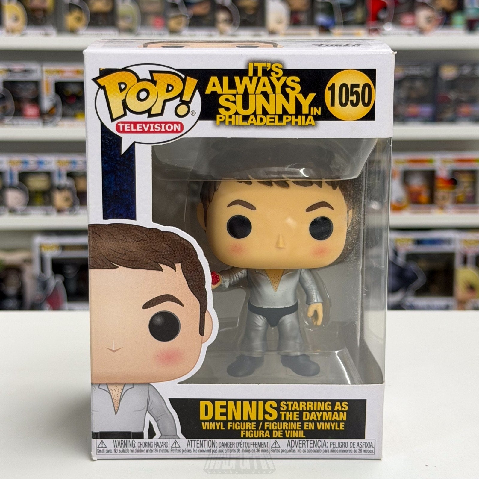 Funko Pop TV It's Always Sunny Philadelphia Dennis as Dayman 1050 Vinyl Figure