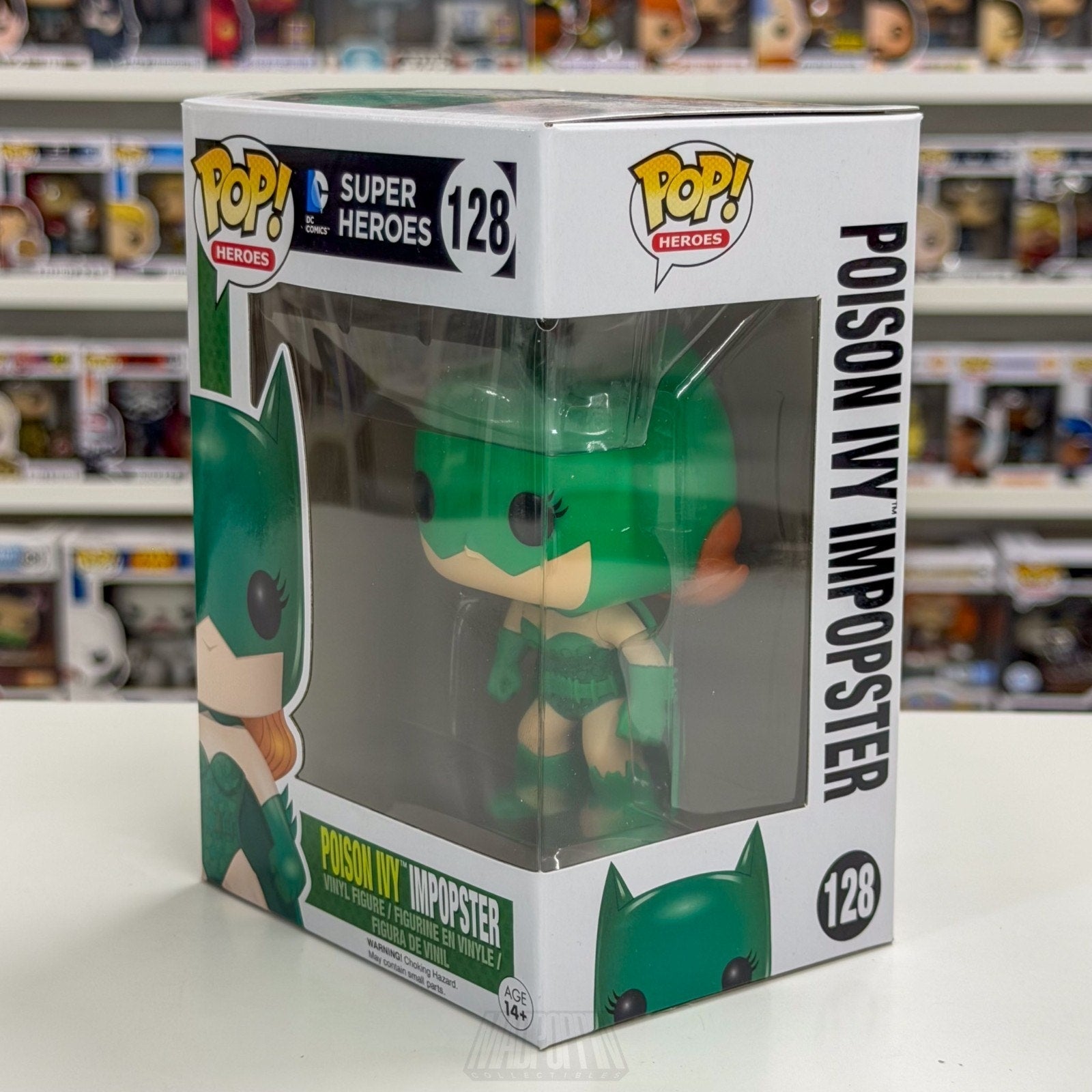 Funko Pop DC Super Heroes Poison Ivy Impopster Batman 128 Vaulted Vinyl Figure