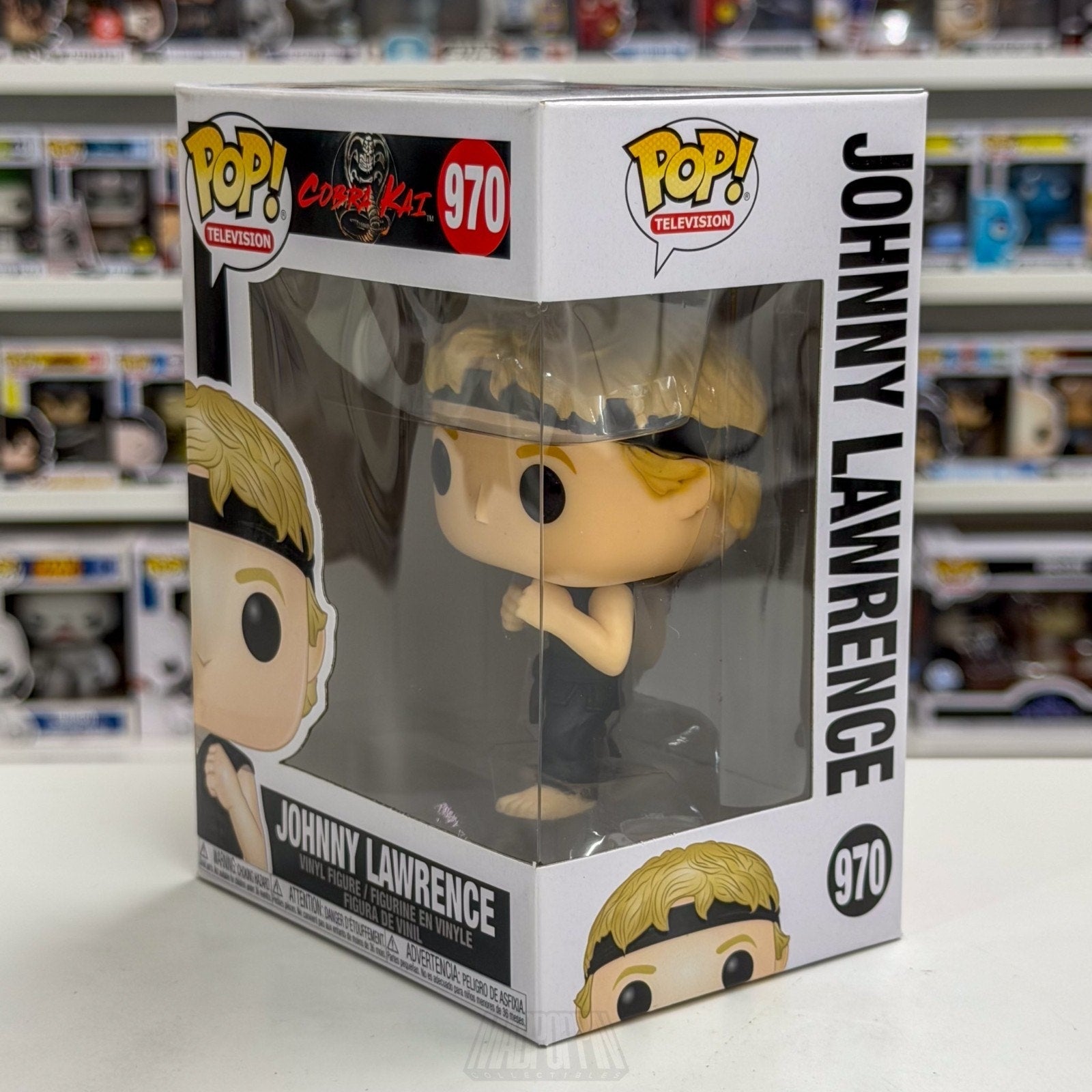 Funko Pop TV Cobra Kai Johnny Lawrence 970 Karate Kid Martial Arts Vinyl Figure