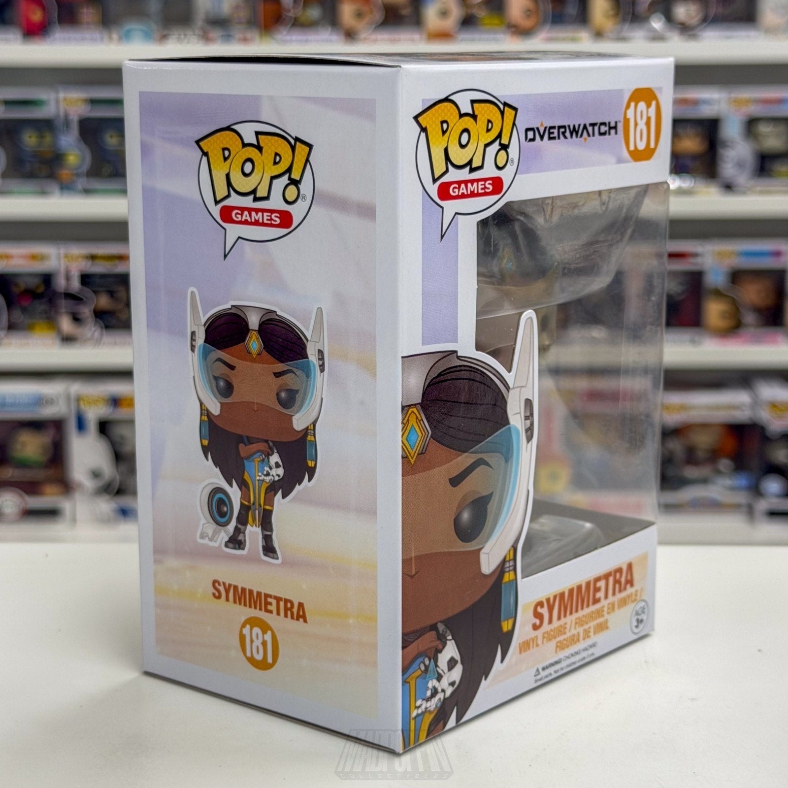 Funko Pop Video Games Overwatch Symmetra 181 Blizzard Entertainment Vinyl Figure