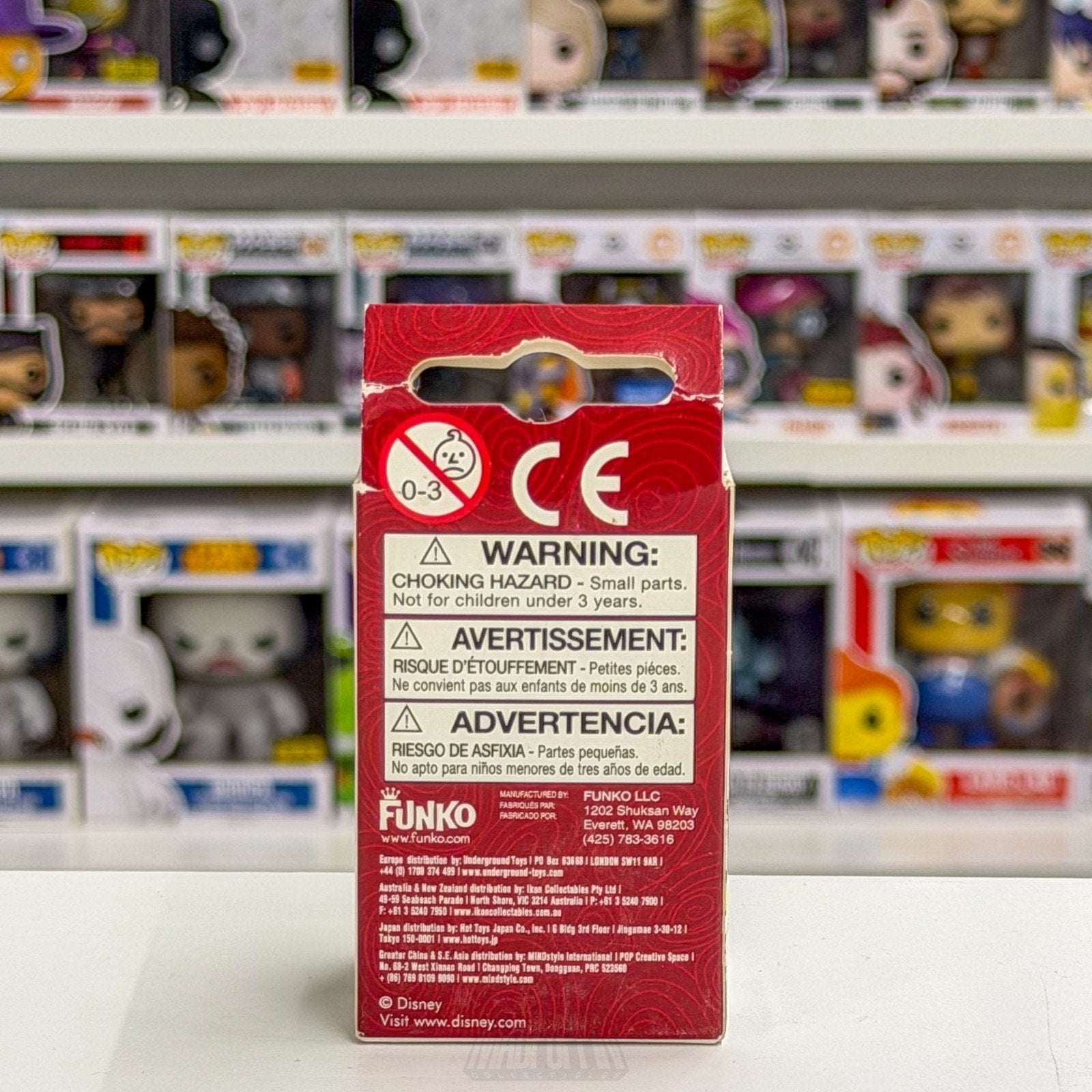 Funko Pocket Pop Keychain Disney Nightmare Before Christmas NBC Vampire Teddy