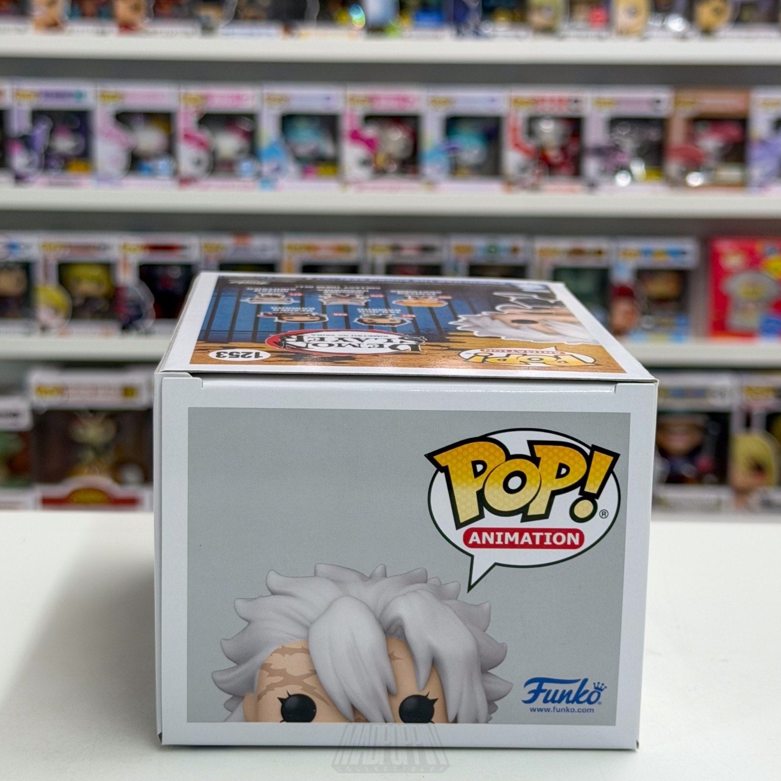 Funko Pop Anime Demon Slayer Sanemi Shinazugawa 1253 Japan Manga Vinyl Figure