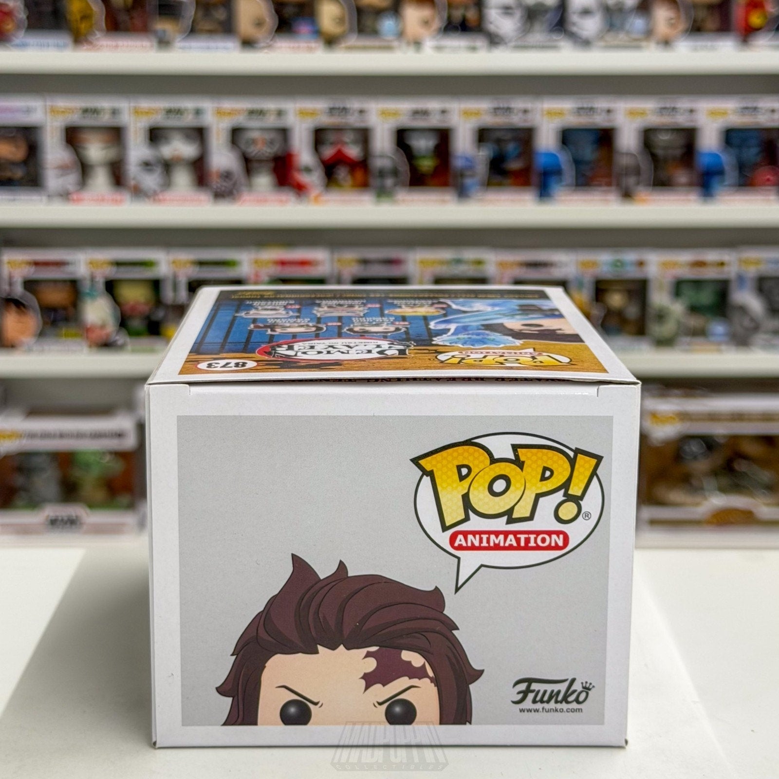 Funko Pop Anime Demon Slayer Tanjiro Kamado Dragon Glow 873 Manga Vinyl Figure