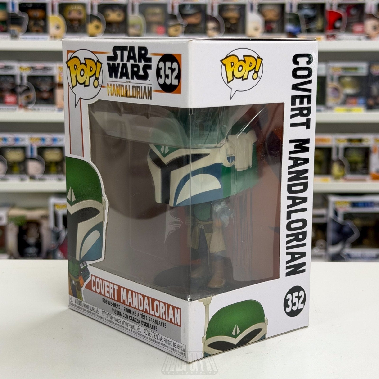 Funko Pop Star Wars Covert Mandalorian 352 Television Disney+ Toy Vinyl Figure
