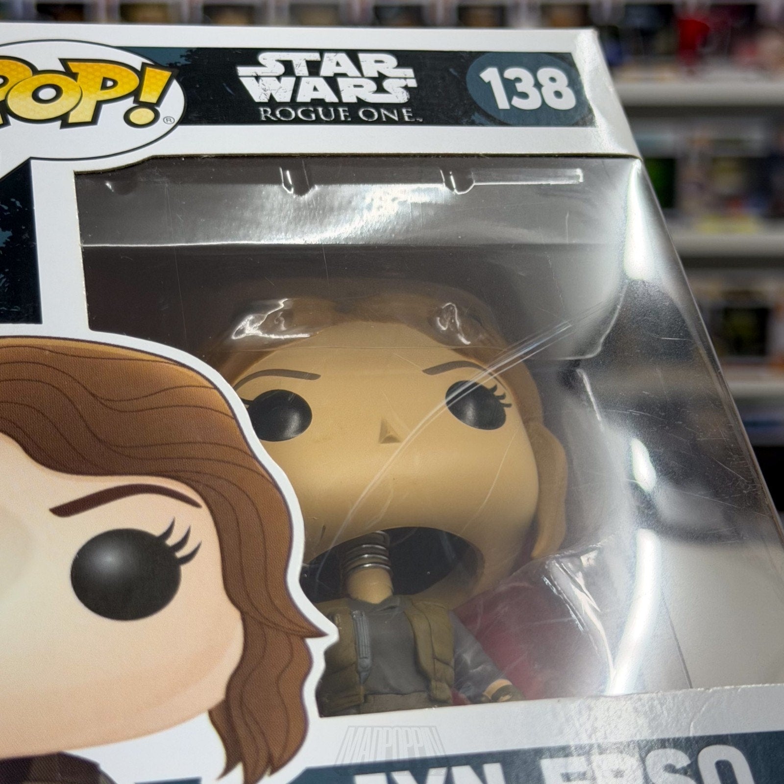 Funko Pop Star Wars Rogue One Jyn Erso 138 Rebel Alliance Toy Vinyl Figure