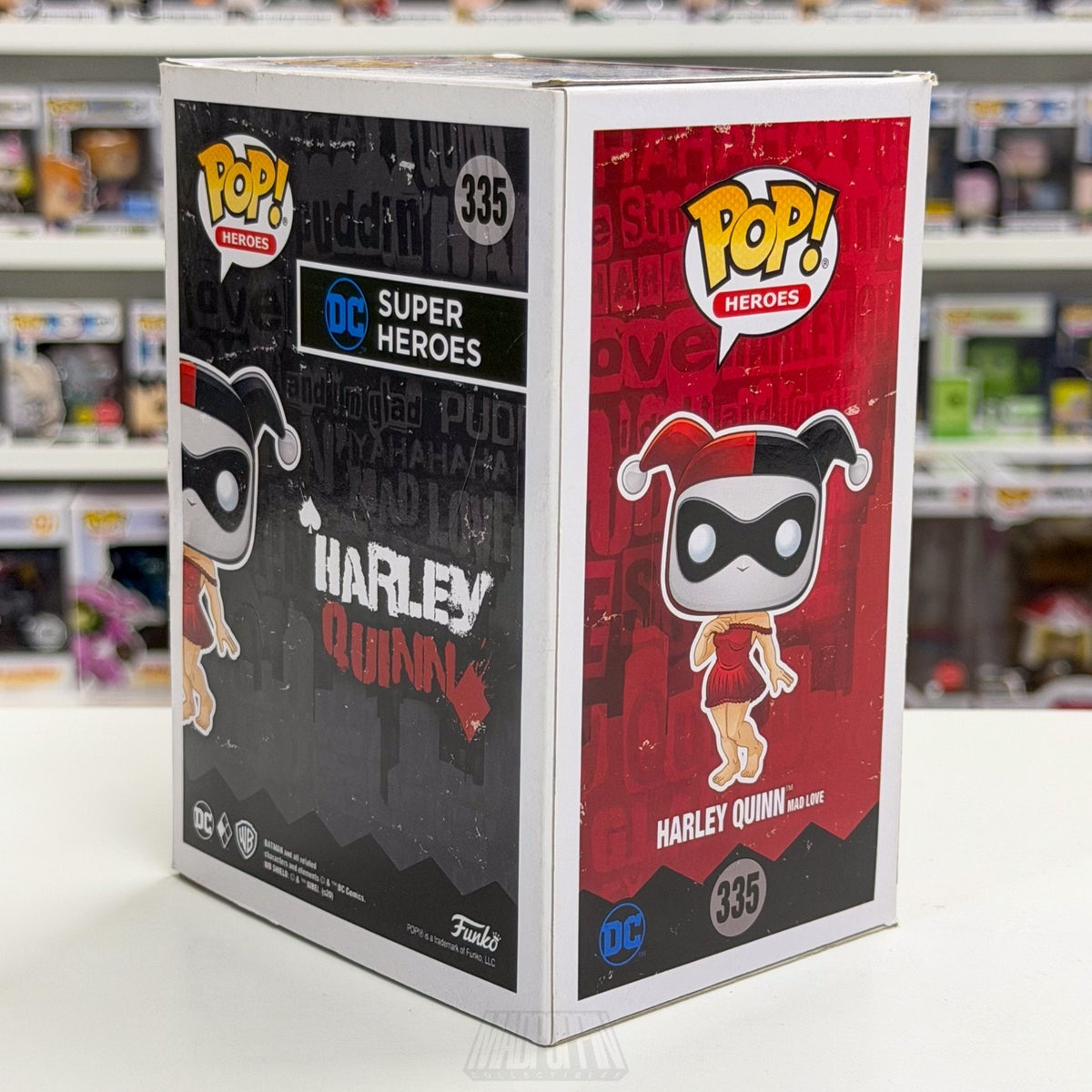 Funko Pop DC Super Heroes Harley Quinn Mad Love Special Edition 335 Vinyl Figure