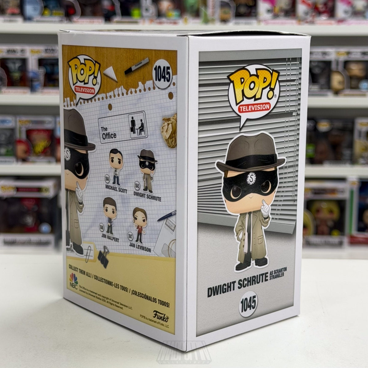 Funko Pop TV The Office Dwight Schrute as Scranton Strangler 1045 Vinyl Figure