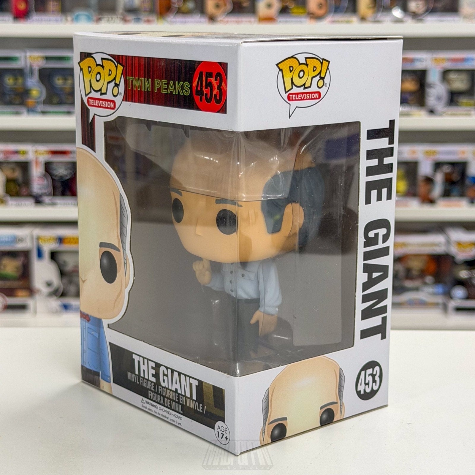 Funko Pop TV Twin Peaks The Giant 453 Spirit Vaulted Rare Toy Vinyl Figure