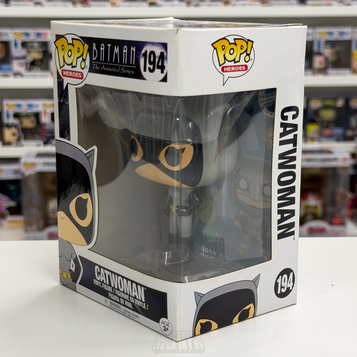 Funko Pop DC Heroes Batman Animated Series Catwoman 194 BTAS Selina Vinyl Figure
