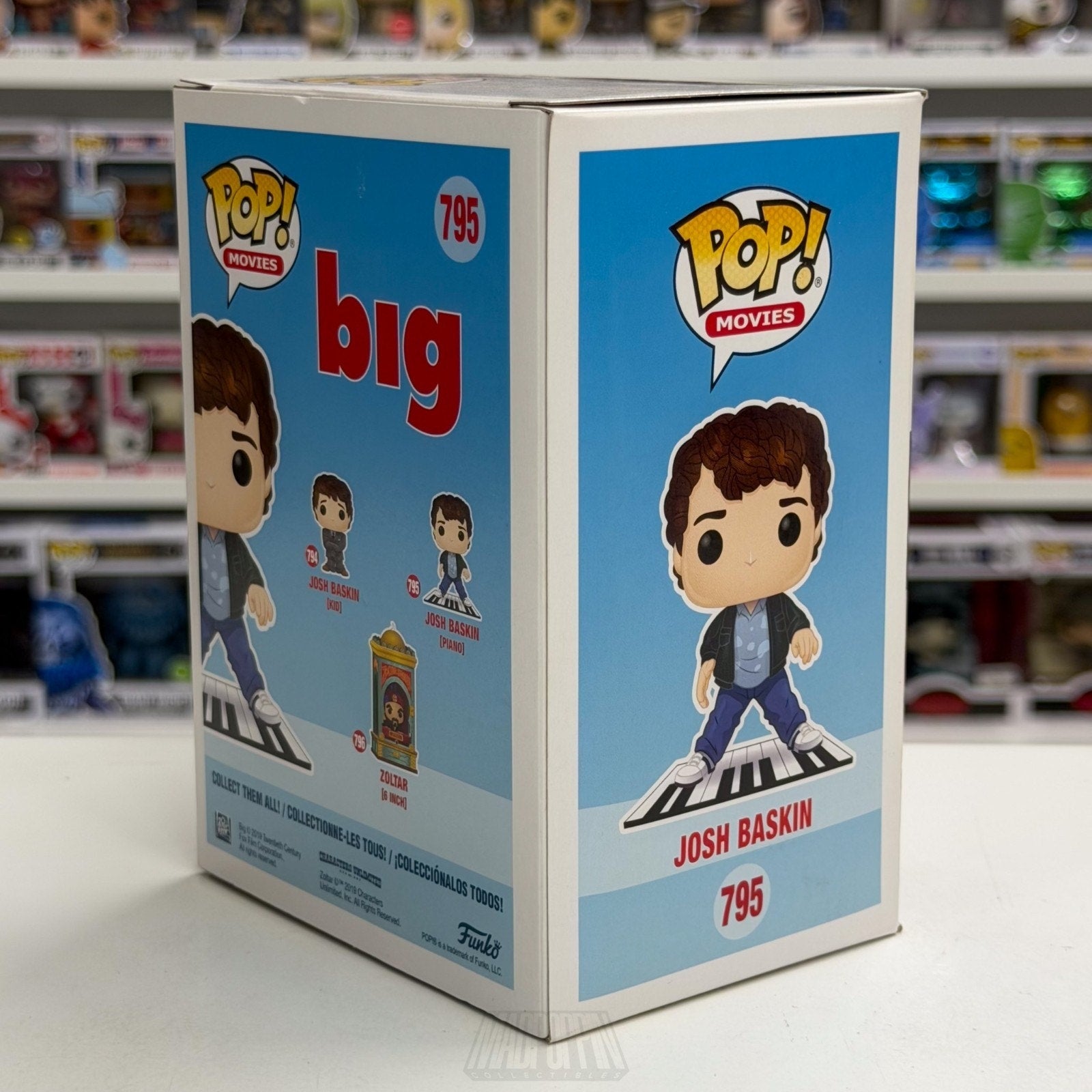 Funko Pop Movies Big Josh Baskin Piano Outfit 795 Chopsticks FAO Vinyl Figure