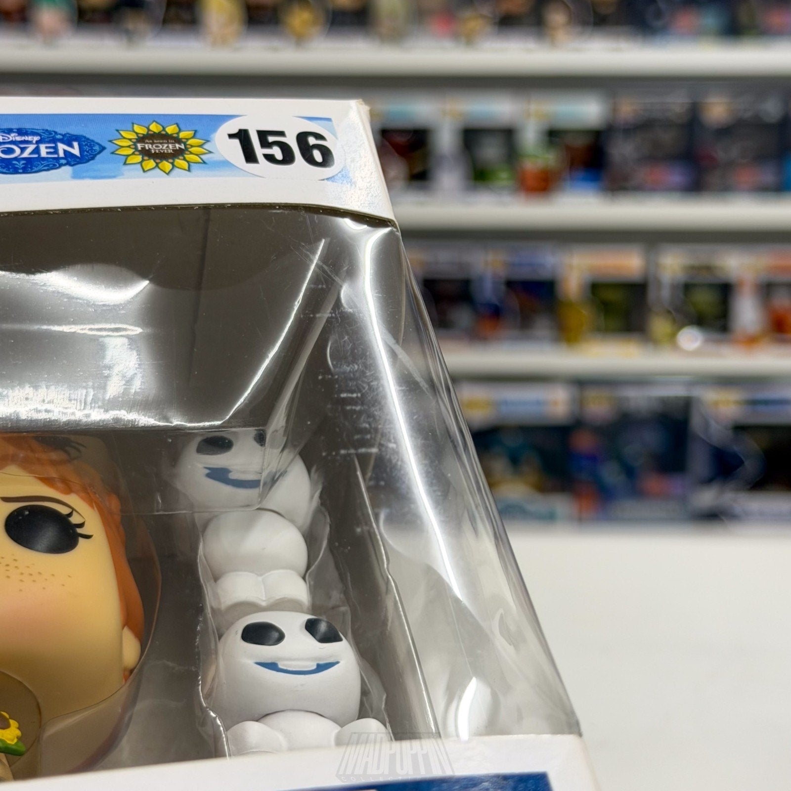 Funko Pop Disney Frozen Anna of Arendelle w/Snowgies 156 Princess Vinyl Figure