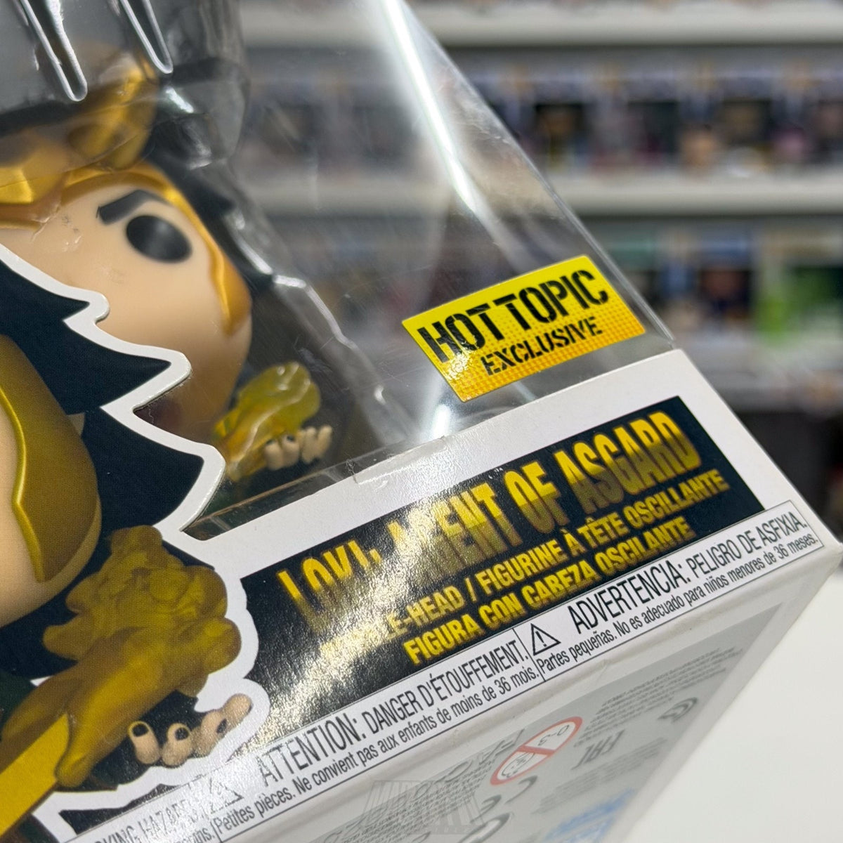 Funko Pop Marvel Loki Agent of Asgard Hot Topic 1247 Comic Book Toy Vinyl Figure