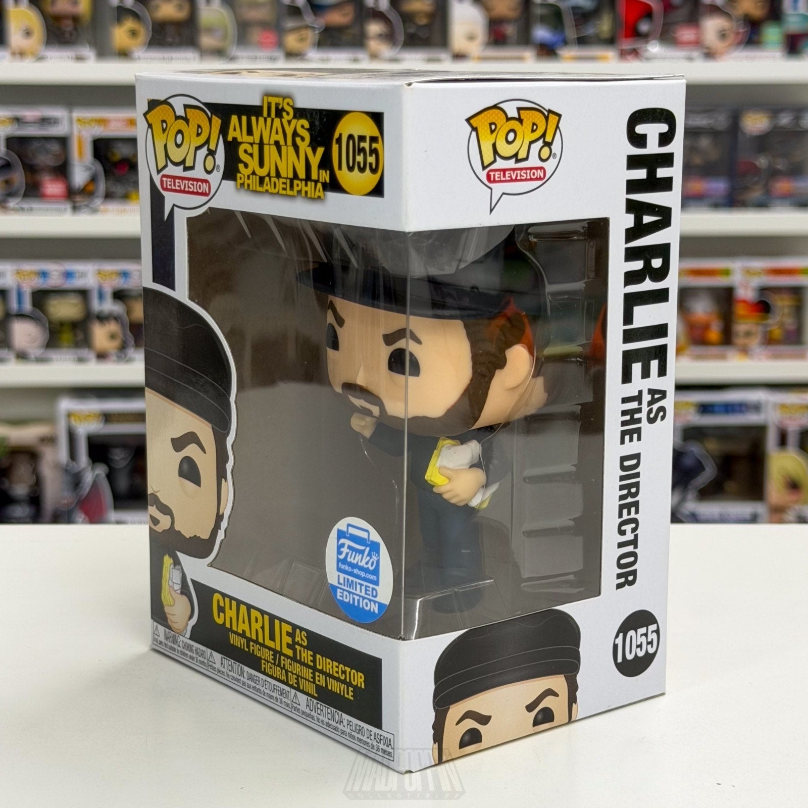Funko Pop TV It's Always Sunny Philadelphia Charlie Director 1055 Vinyl Figure