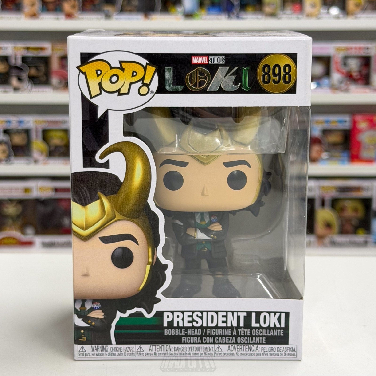 Funko Pop Marvel Studios President Loki 898 TVA Variant Void Toy Vinyl Figure
