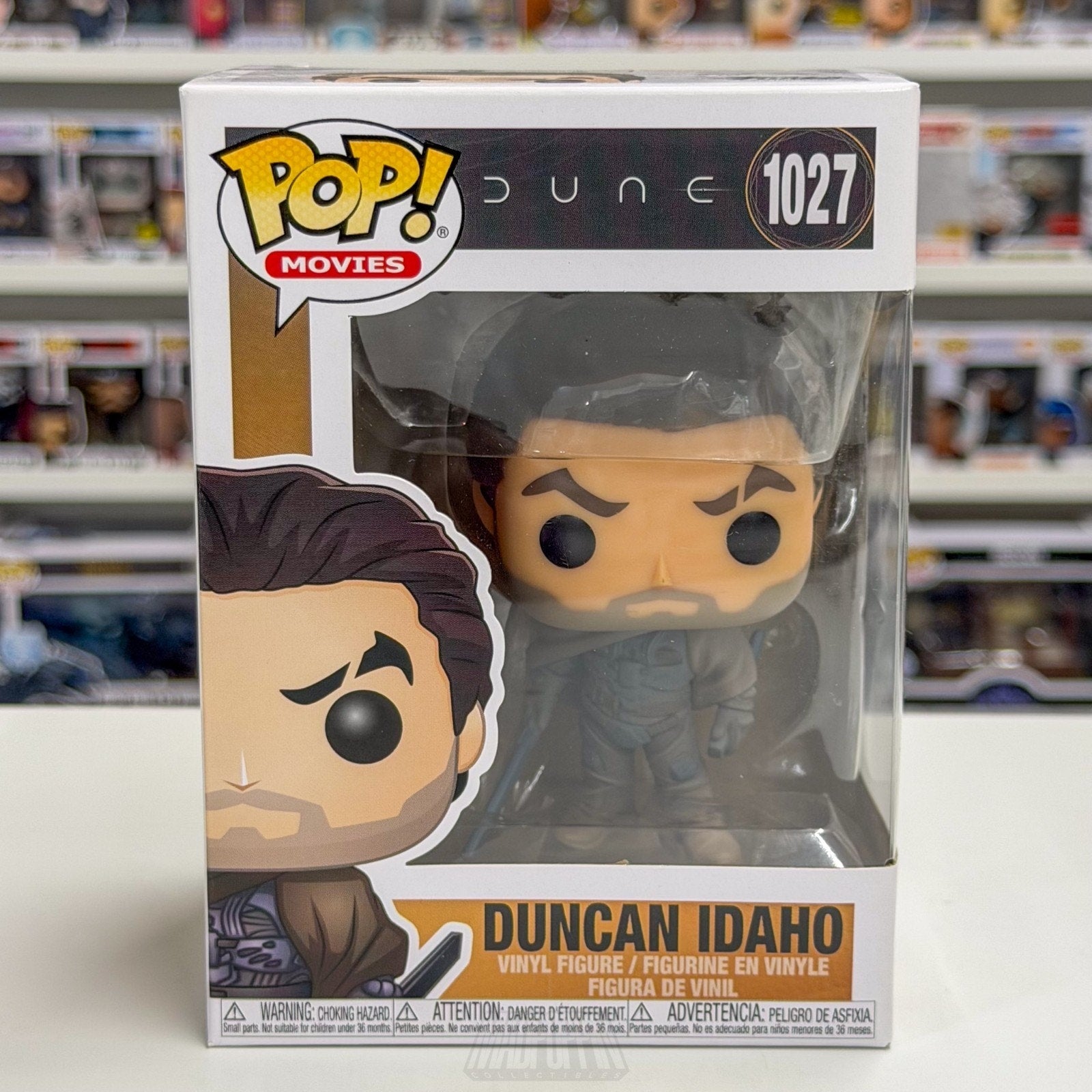Funko Pop Movies Dune Duncan Idaho 1027 Sci-Fi Epic Space Opera Toy Vinyl Figure