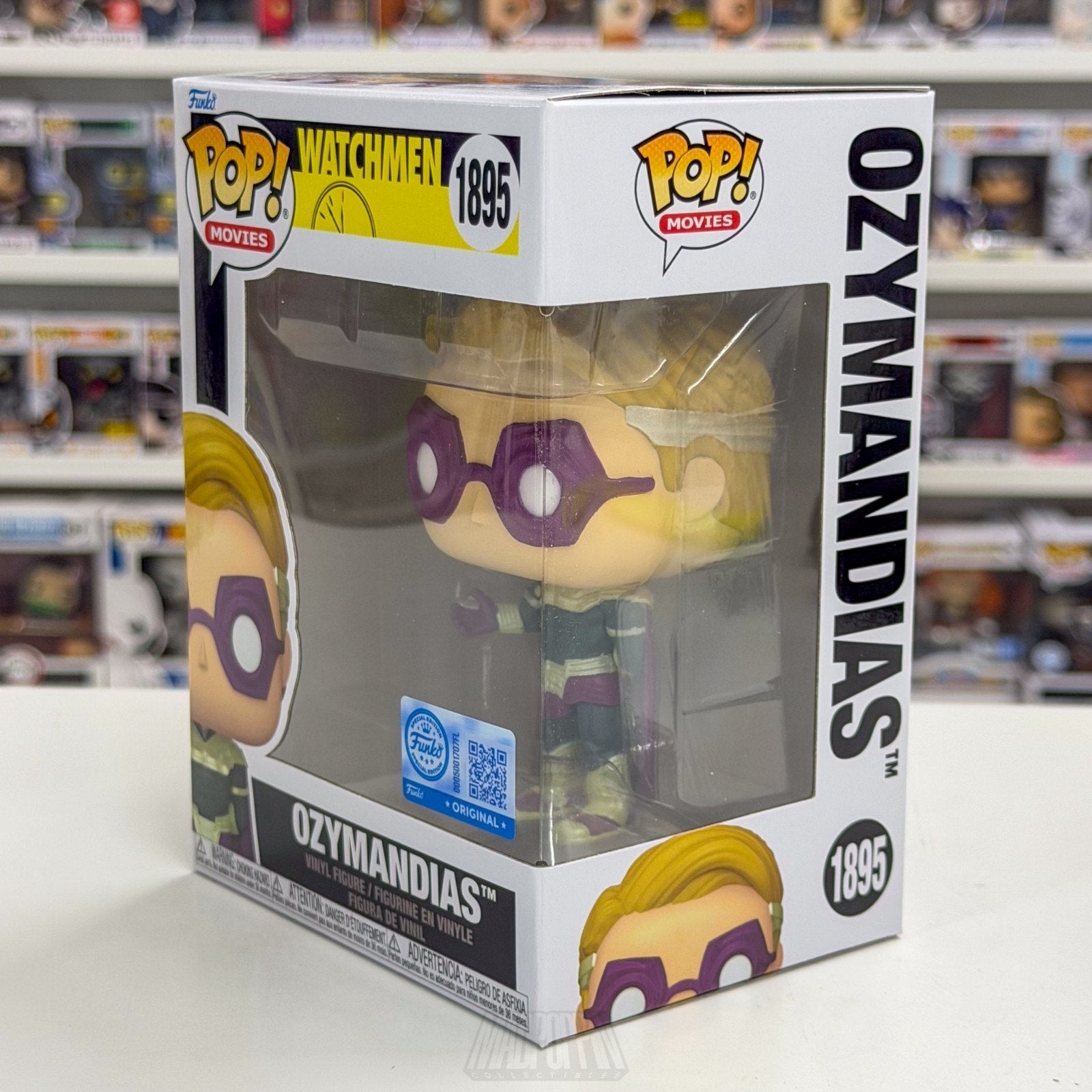 Funko Pop DC Comics Movies Watchmen Ozymandias Exclusive 1895 Toy Vinyl Figure