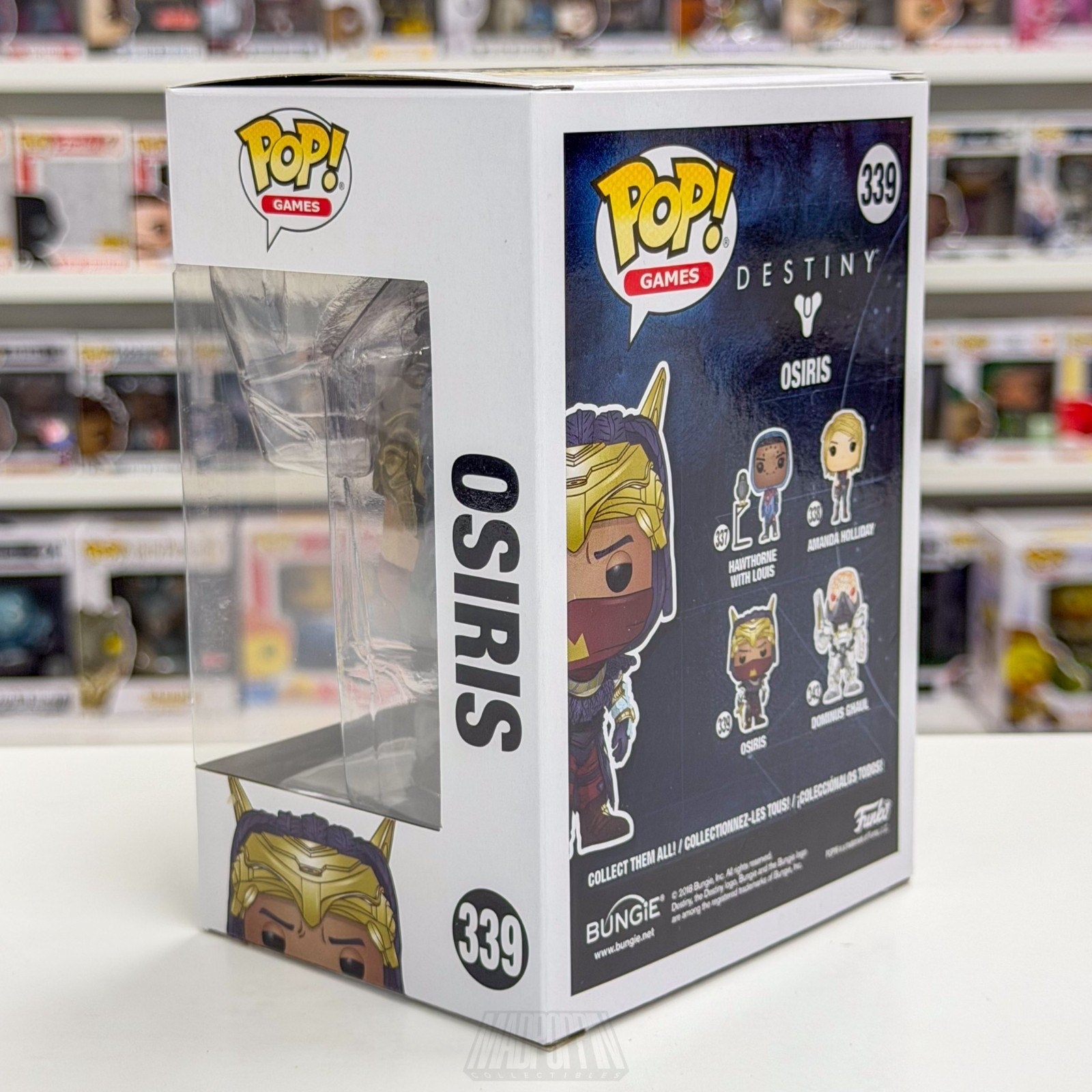 Funko Pop Video Games Destiny Osiris 339 Warlock Playstation Toy Vinyl Figure